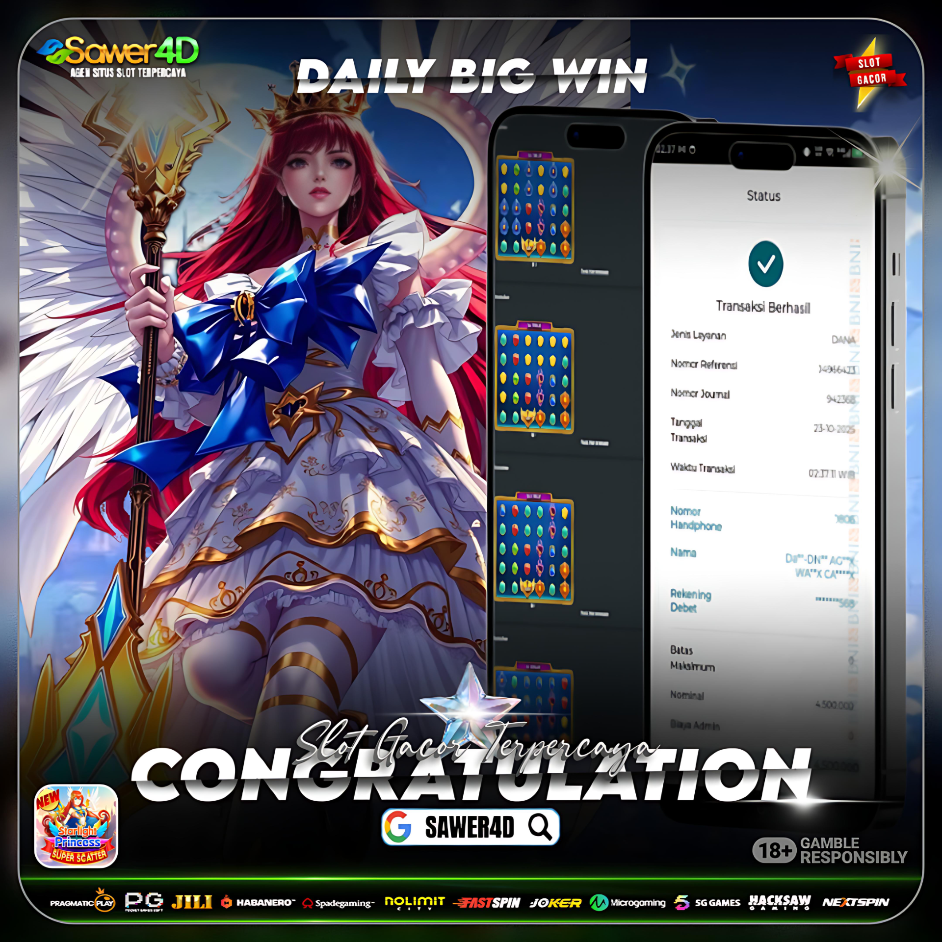 PETIR MENYAMBAR , SALDO BERGETAR! ⚡💰 STAAAARLIGHHHHTTTTT WINNNN!!!”