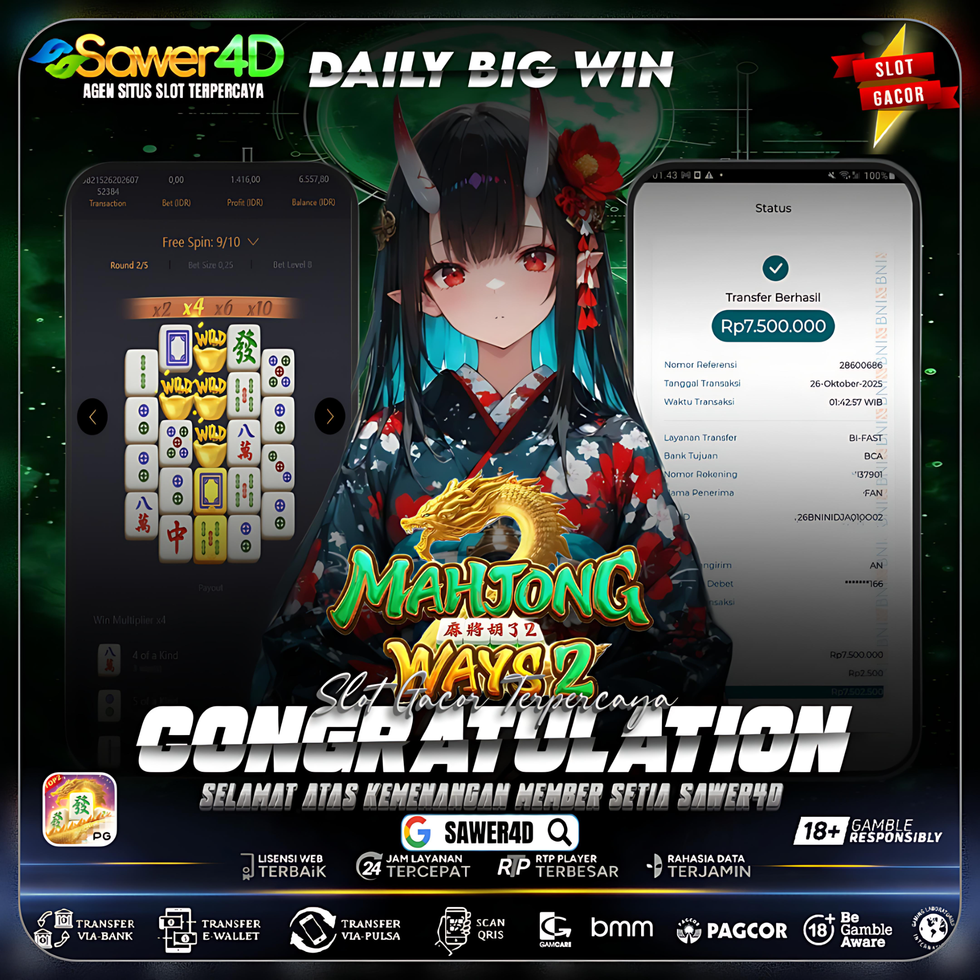 SCATTER BERJATUHAN , KEMENANGAN PUN DATANG BERTUBI - TUBI ! SELAMAT UNTUK SANG PEMENANG MAHJONG WAYS 2 - REZEKINYA LAGI GACOR PARAH HARI INI 💸💎