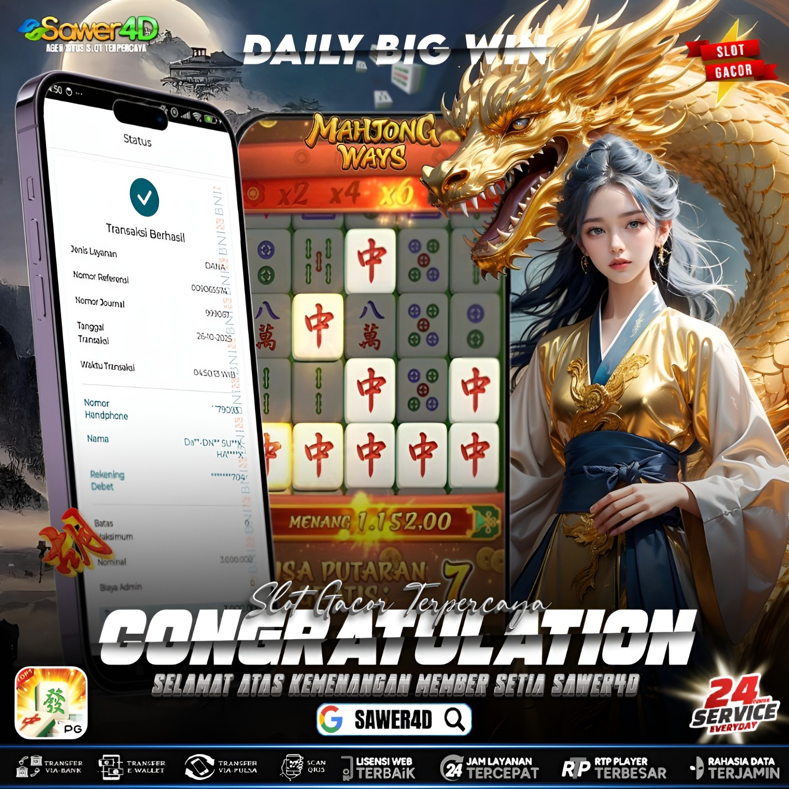 NAGA DATANG MENDADAK , MAHJONG MELEDAK ✨💥🔥🔥