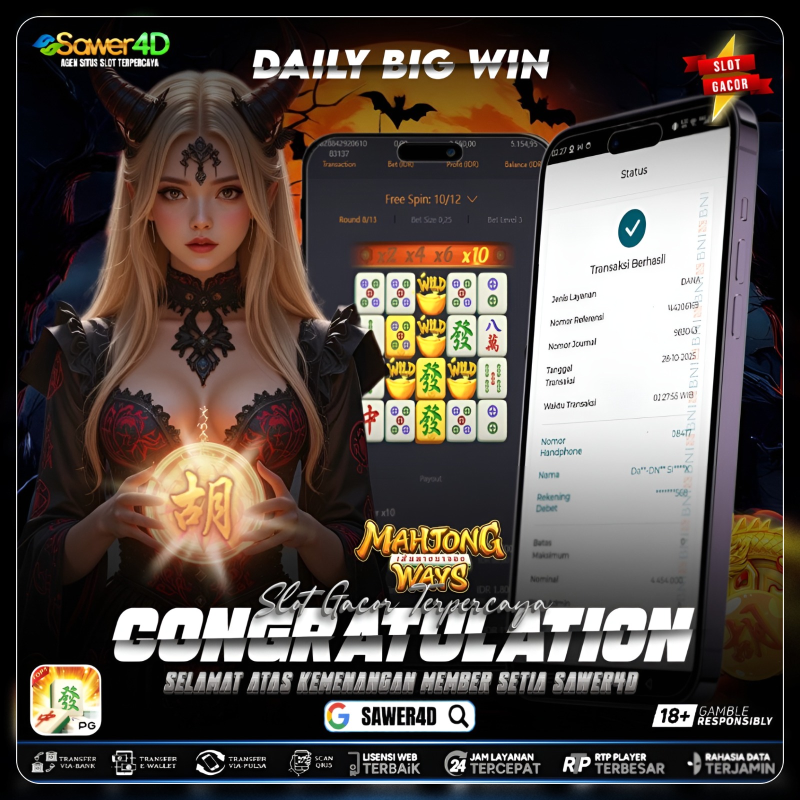 Putaran manis di Mahjong Ways berhasil membawa kemenangan besar! Kombinasi sempurna antara hoki dan timing 🔥 Selamat untuk pemenang hari ini, lanjutkan tren kemenanganmu! 🀄💰