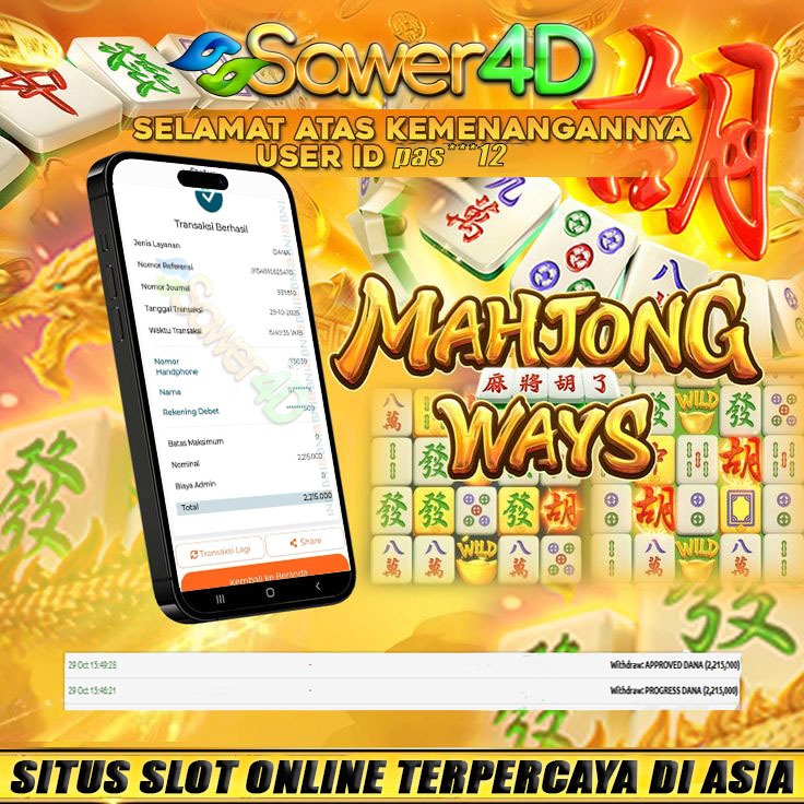 Ga ada bosen nya mahjong kebanggaan kita dari PGSOFT ini, tiap menit memberi cuaannn