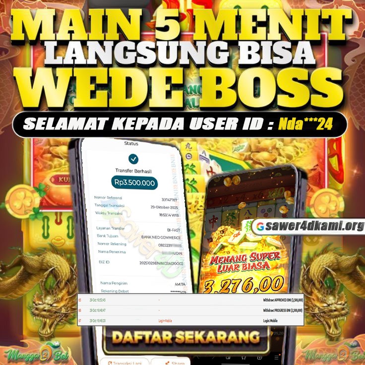 Kemenangan cepaaat, Hanya 5 menit sudah mendapatkan biaya hidup sebulaannn!!
