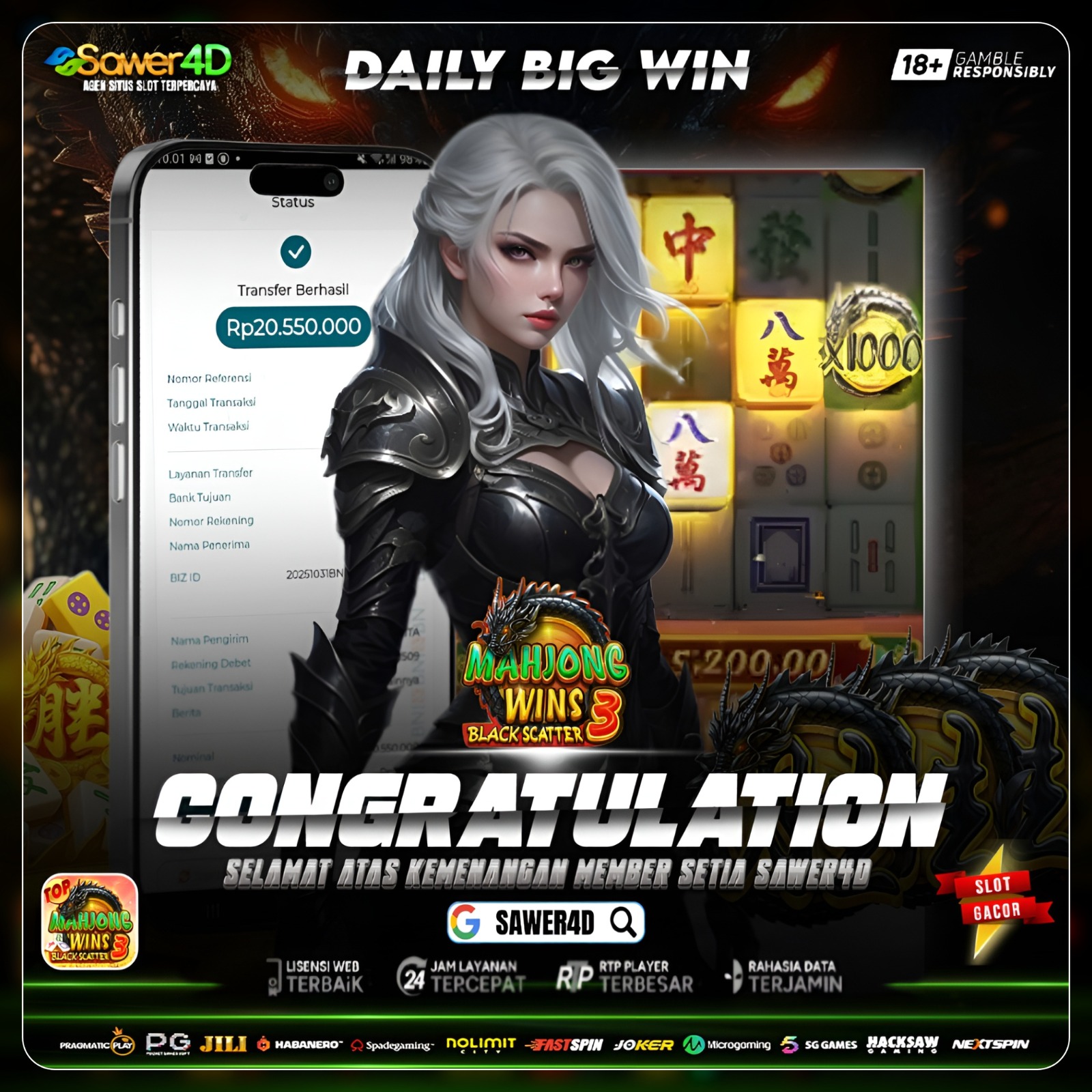 Sang legenda lahir hari ini di Mahjong Ways 🀄 Kemenangan x1000 bikin saldo langsung menggila! 💰🔥