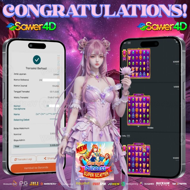 💎 Selamat untuk para pemain yang berhasil menang besar di game Princess Pragmatic!