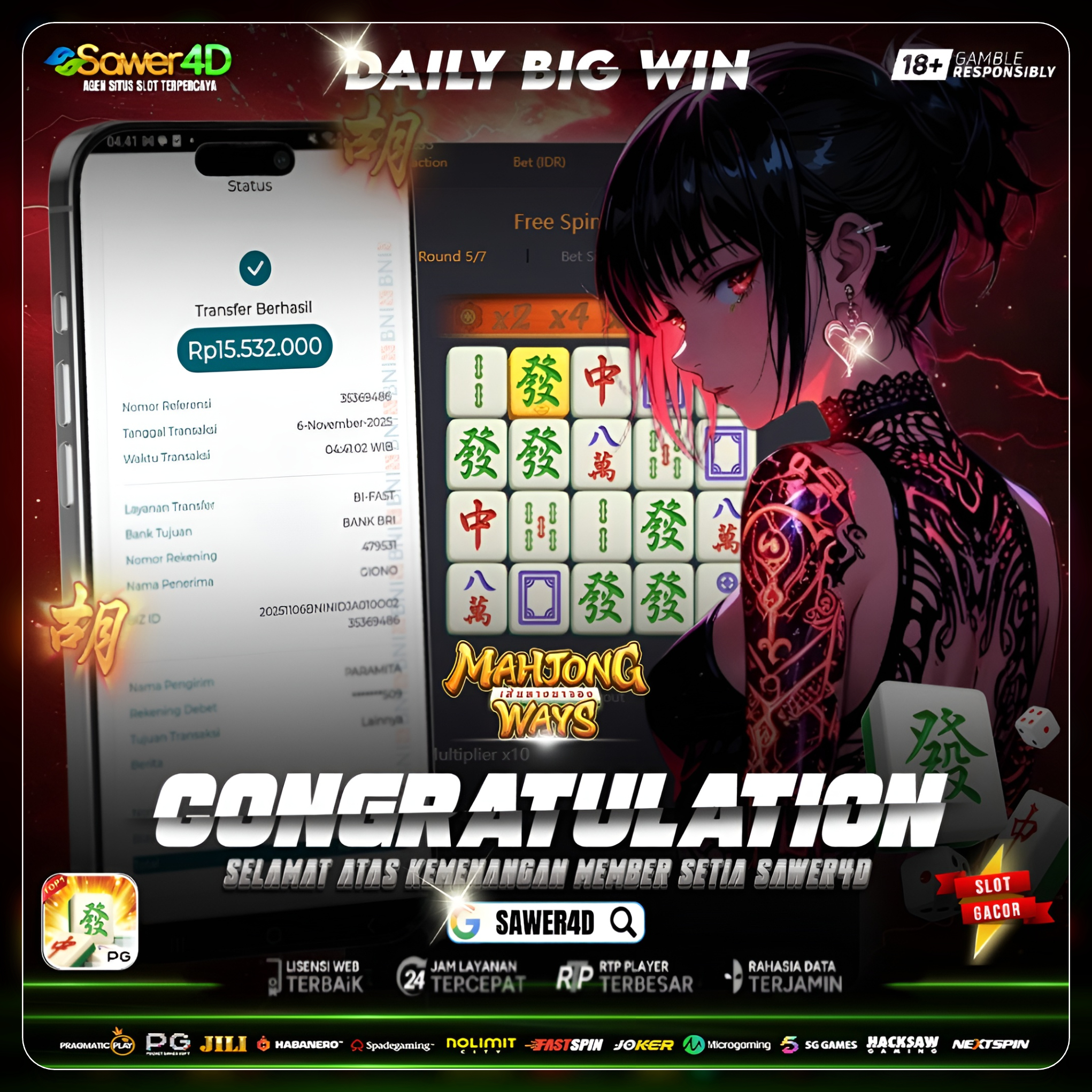 🎯 “Satu putaran, satu kemenangan. Gaya tetap, cuan meningkat.”