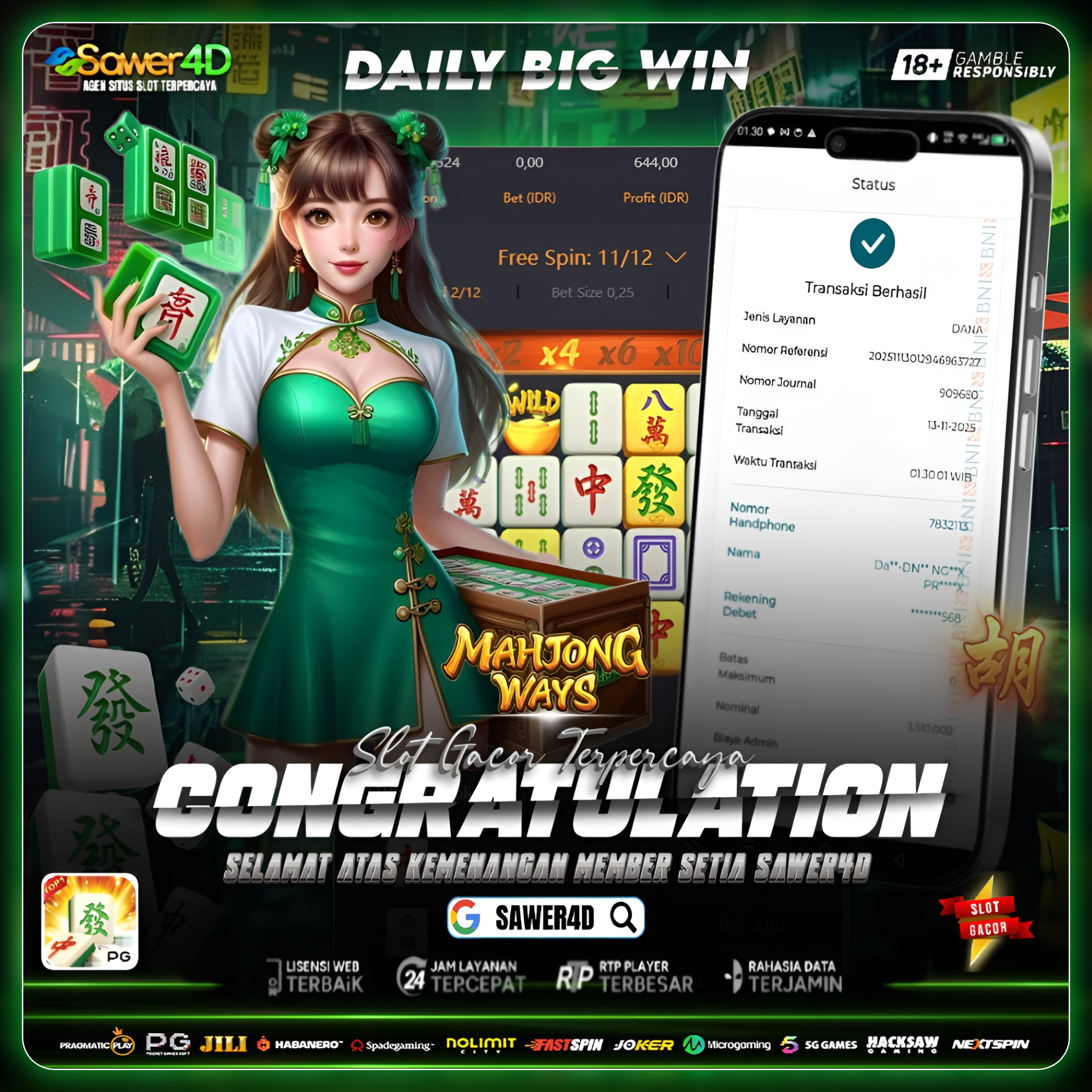 💸 “Baru spin dikit, langsung hujan cuan! Mahjong Ways bukan main-main hari ini!!!