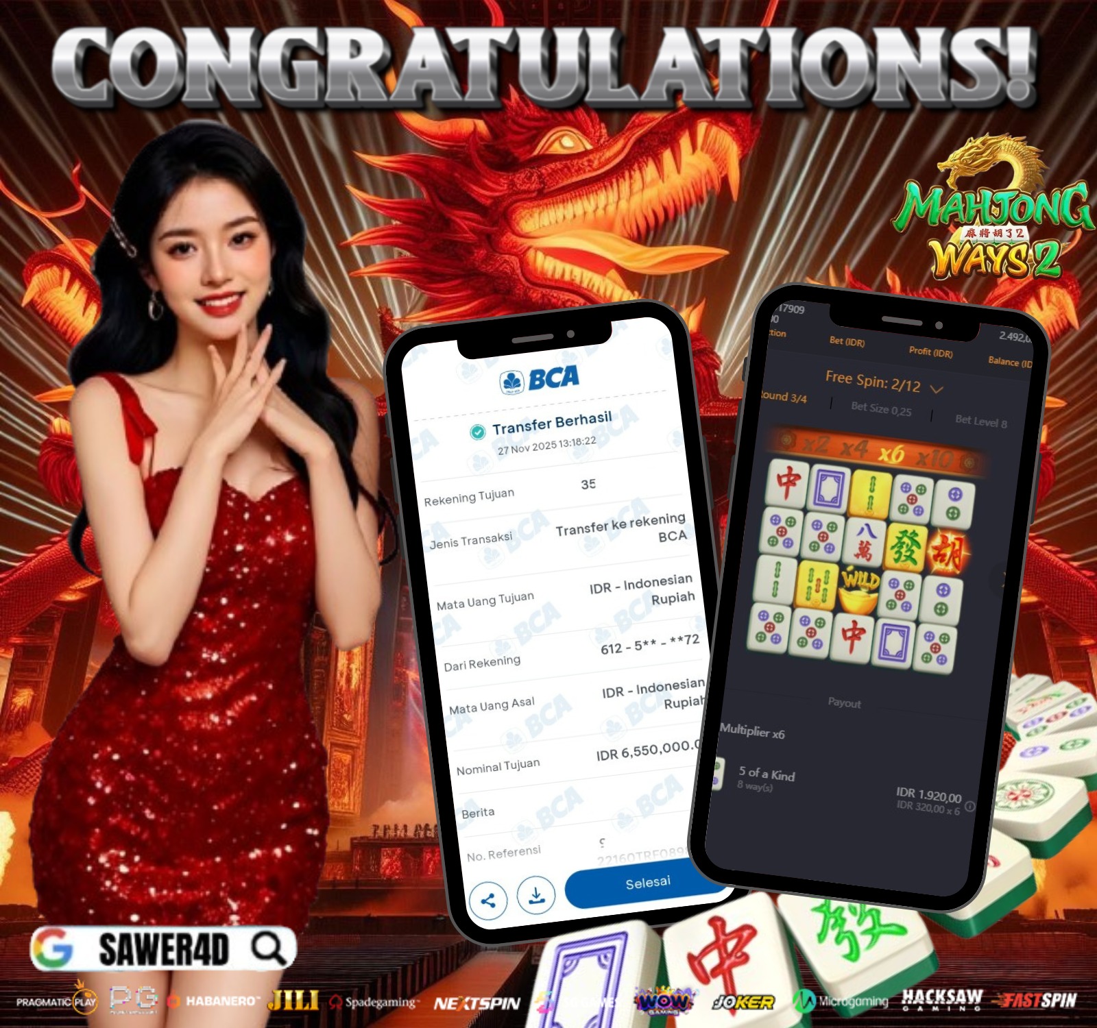 🀄🔥 SELAMAT ATAS KEMENANGAN BESAR DI MAHJONG WAYS 1! 🔥🀄