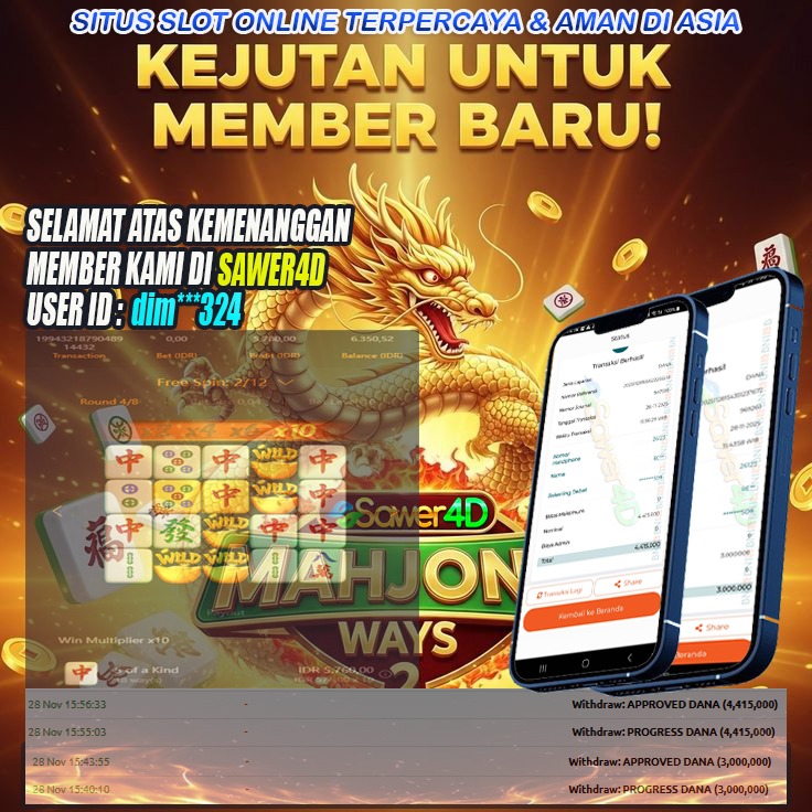 Selamaaat! Kemenangan spektakuler meledak di Mahjong Ways 1!