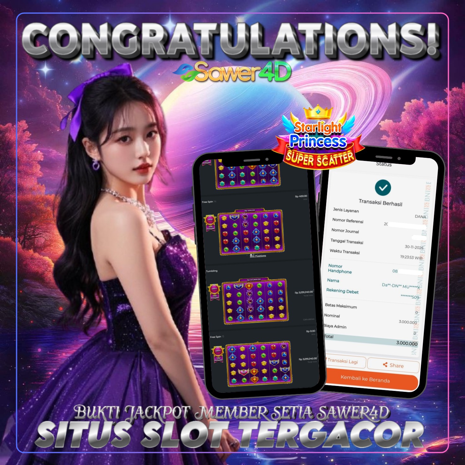 Super Scatter Blessing dari Starlight Realm!