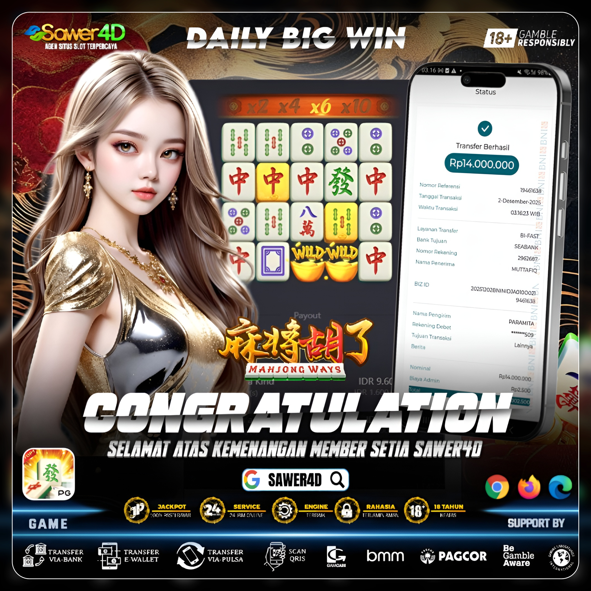 “Hari ini Mahjong Ways 1 lagi baik hati—kemenangan jatuh bertubi-tubi! 💥🀄🔥”