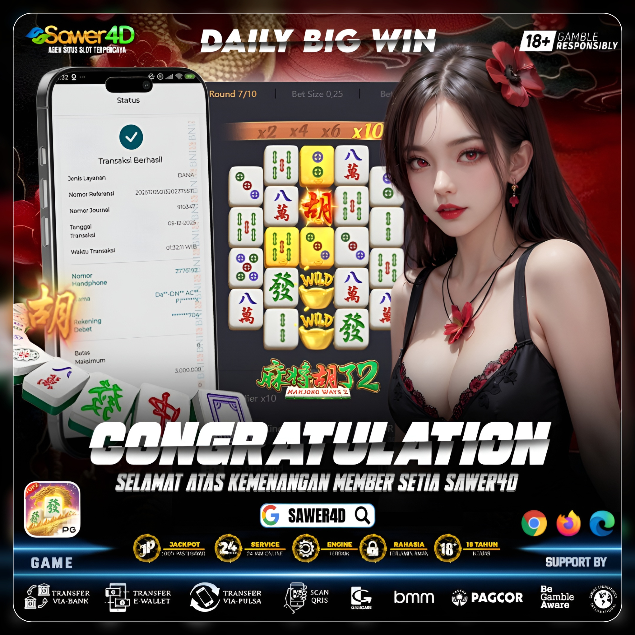 “Mahjong Ways 2 ngasih jackpot! Layar sampai bergetar!”