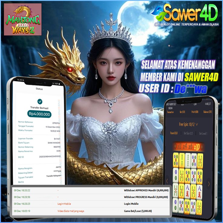 Boskuu panen cuan lagi! Mahjong Ways nongolinnya rapi