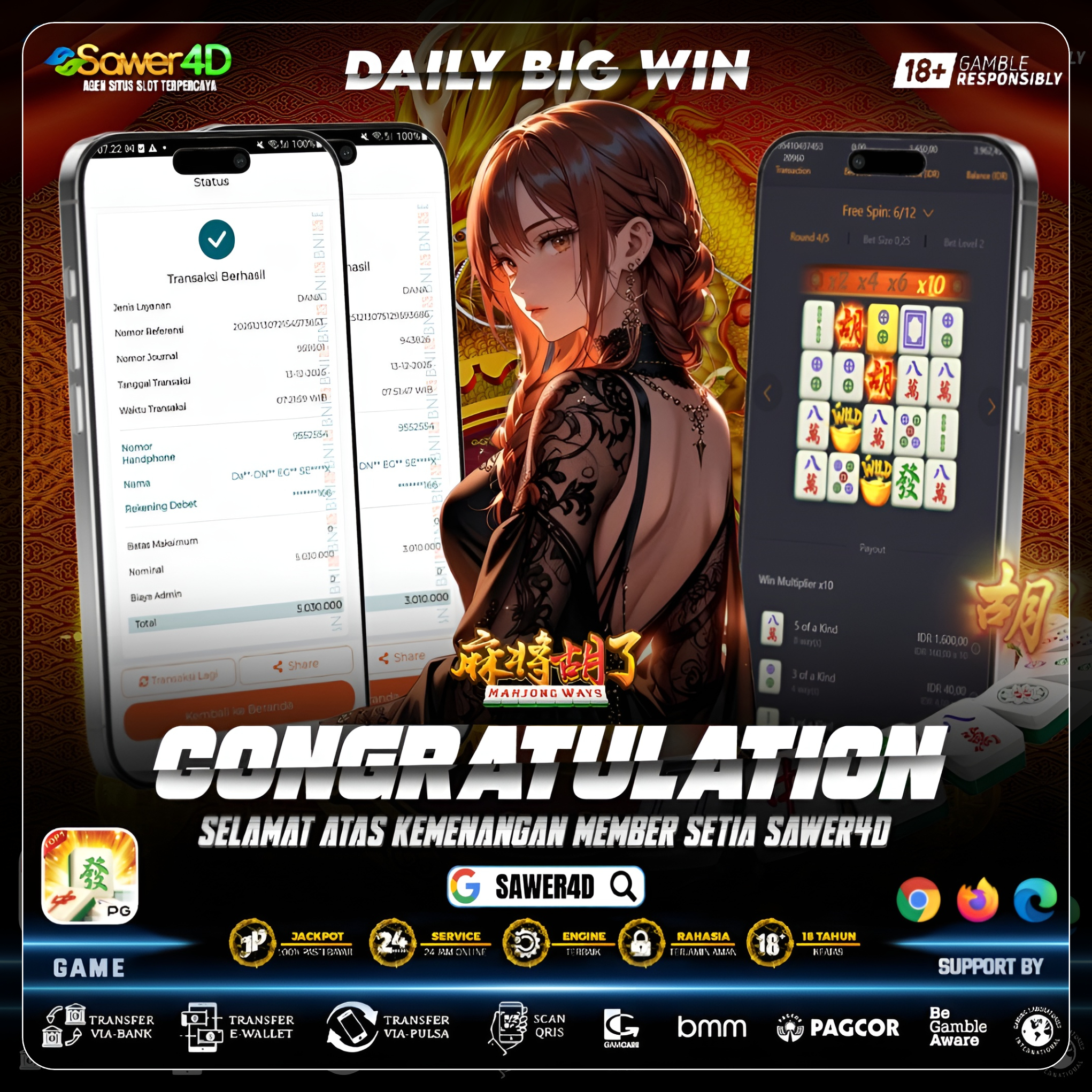 “Tenang, fokus, dan akhirnya jackpot! 🔥