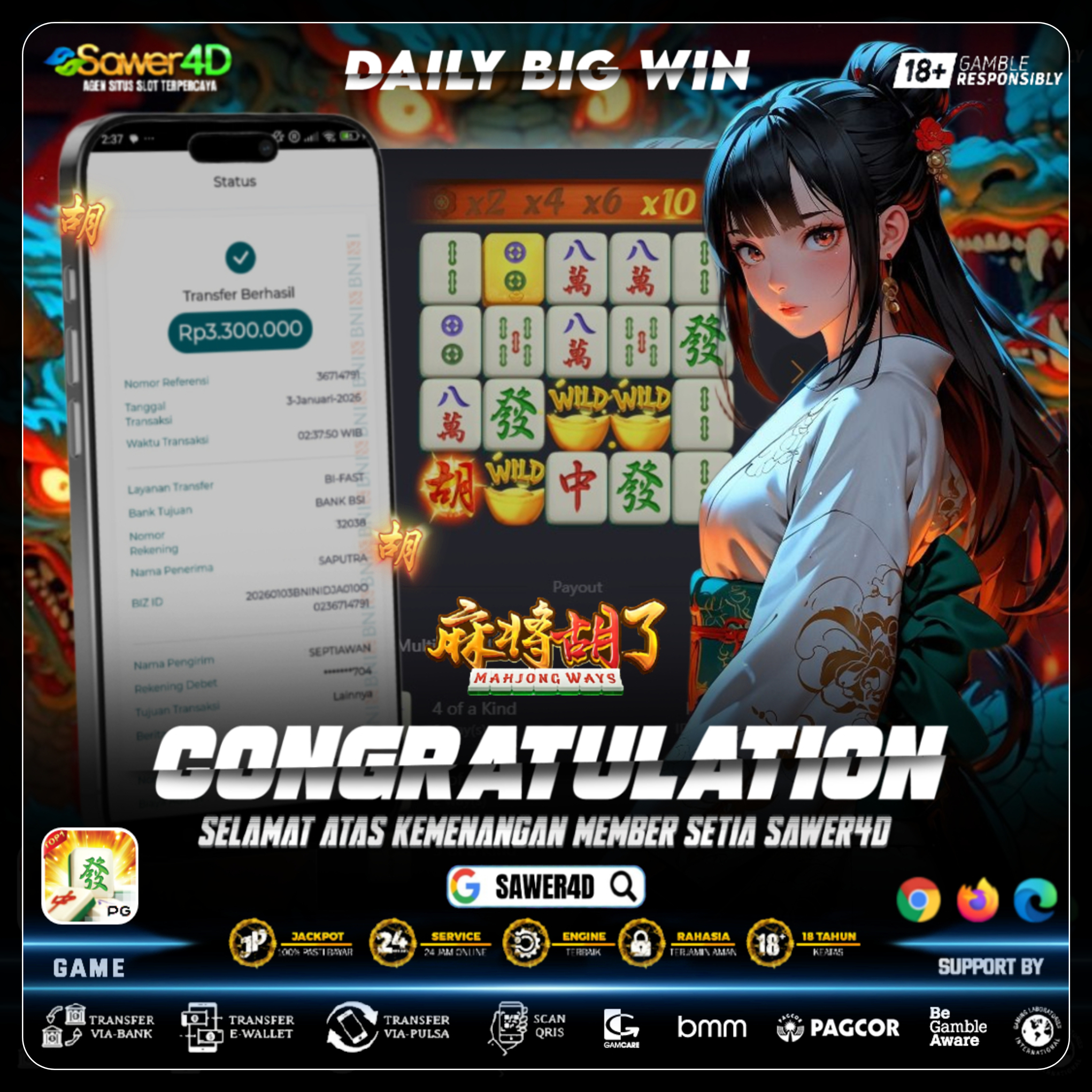 💥 Putaran santai, hasil tak terduga! Mahjong Ways 1 benar-benar gacor!