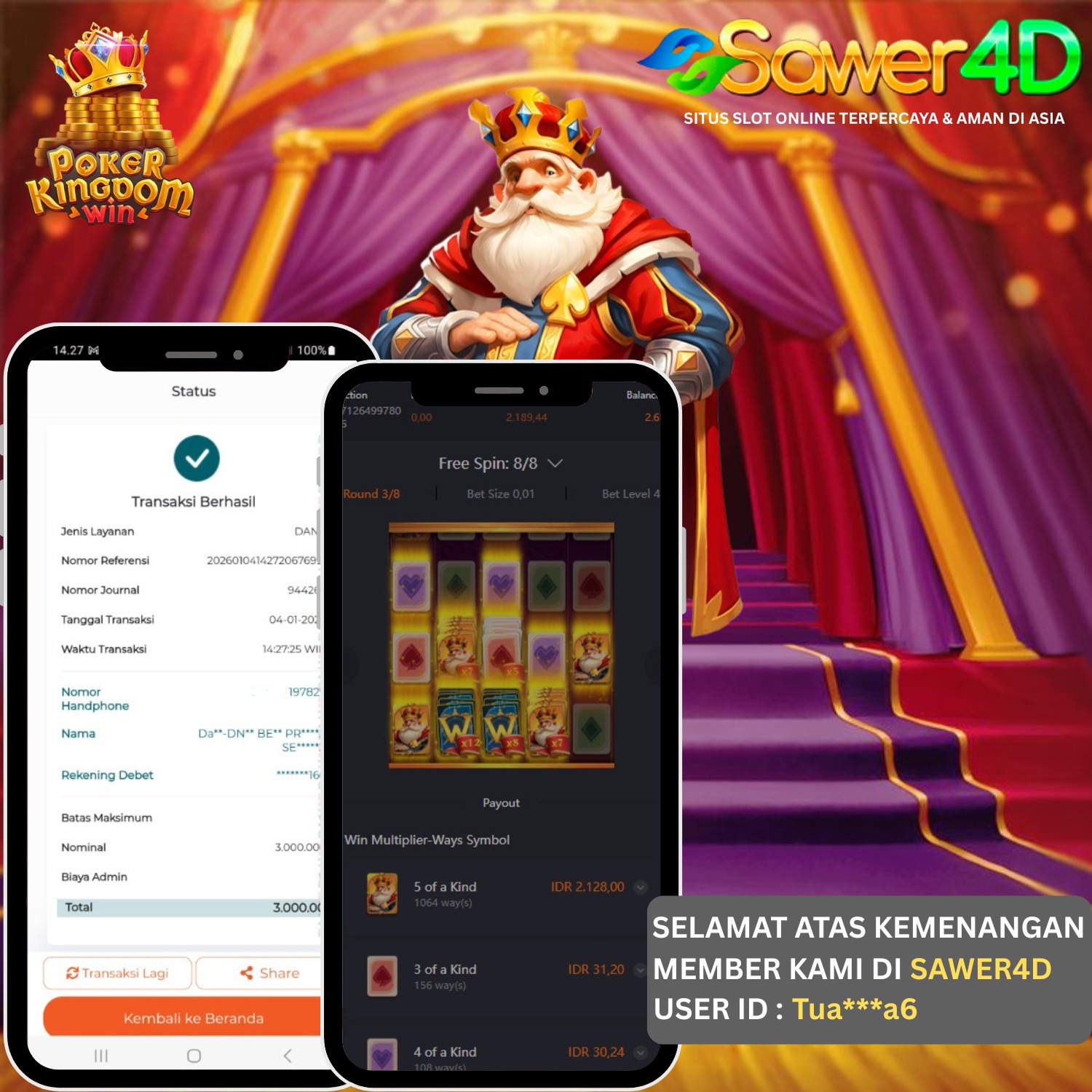 Permainan tenang, hasilnya tajam. Poker Kingdom sukses ngasih kemenangan tanpa banyak drama.