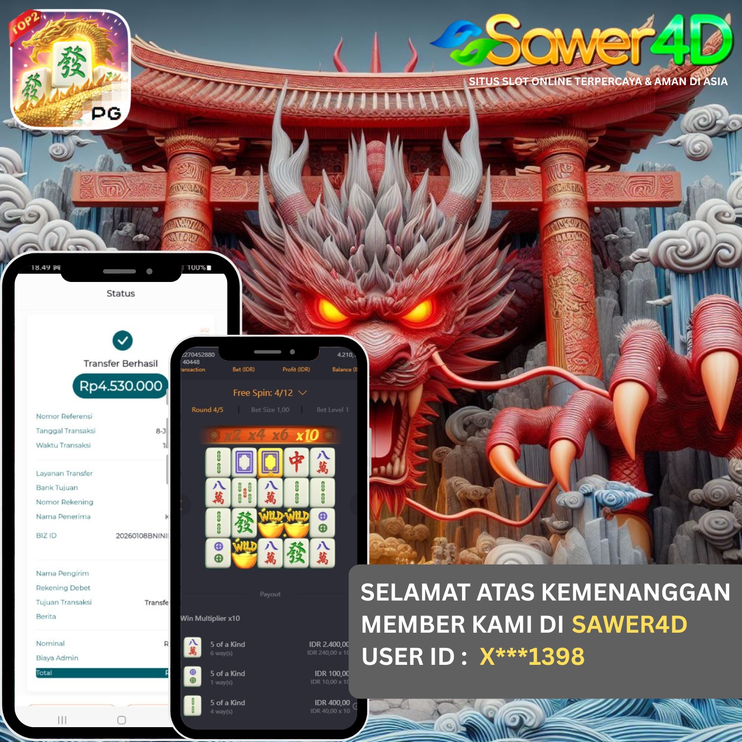 Mahjong Ways lagi ramah banget hari ini—hasilnya bukan main-main! Gas terus, semoga tren positif ini makin lanjut! 🚀🔥