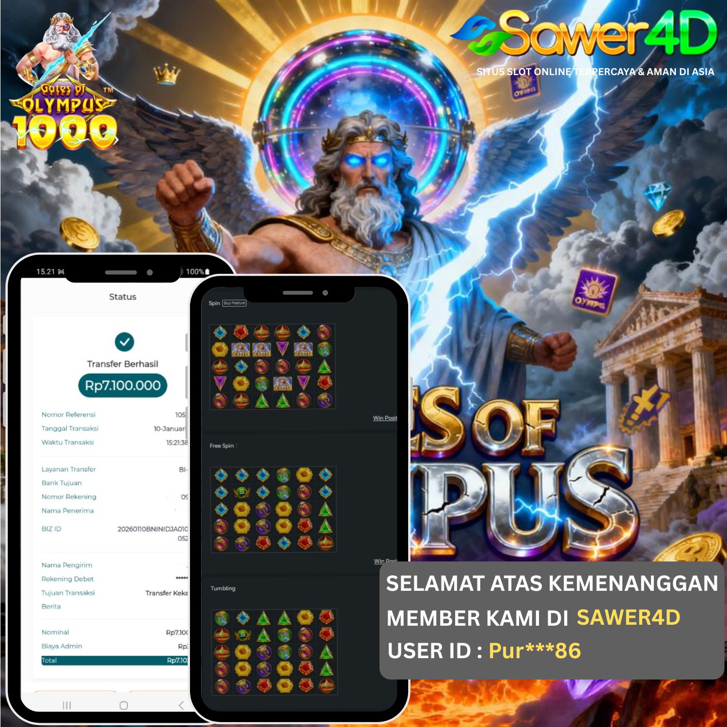 ⚡⚡ ZEUS NGAMUK! ⚡⚡ Sekali petir turun, hasil langsung MELEDAK 💥💰