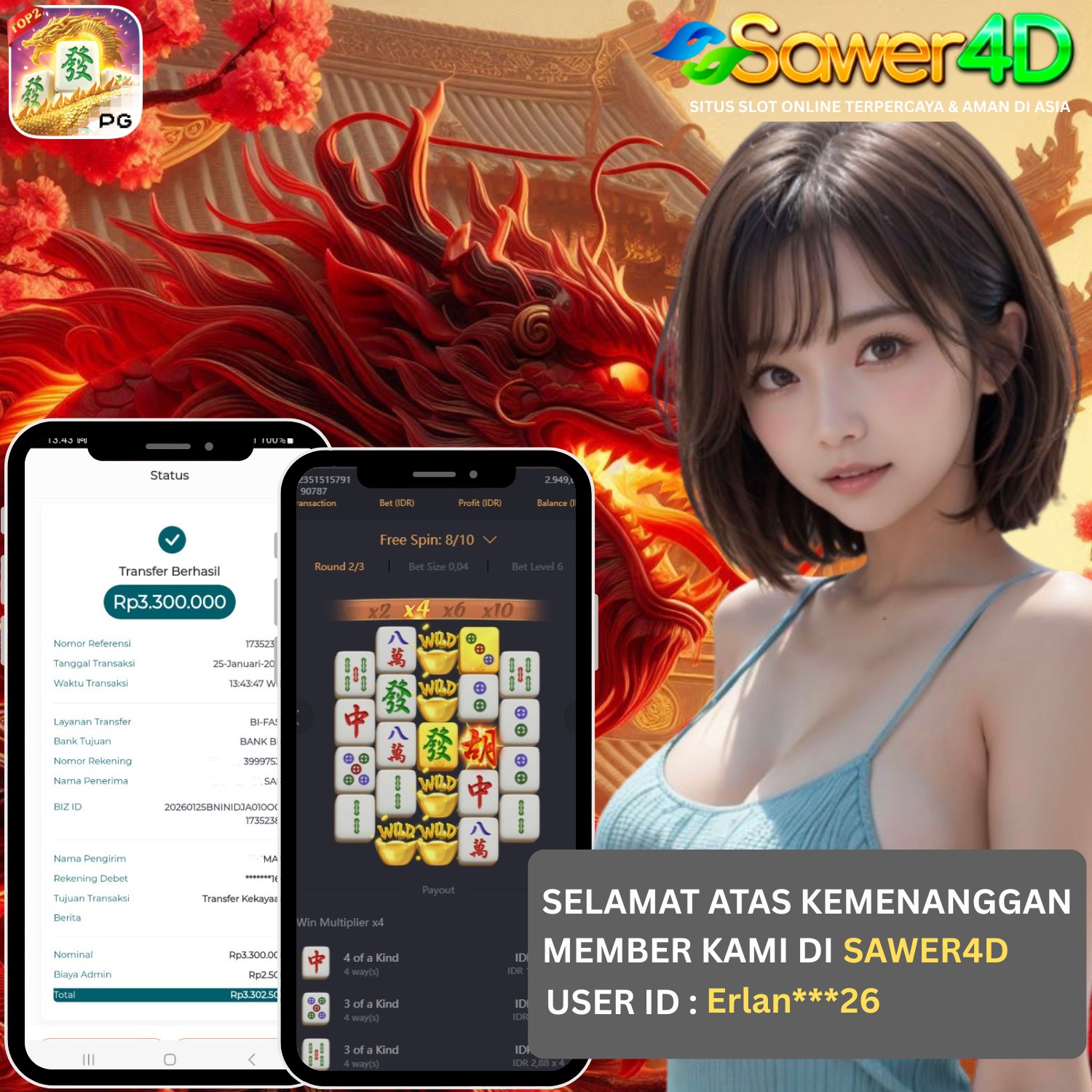 Mahjong Ways ON 🀄 Selamat atas kemenangannya bosku 💸