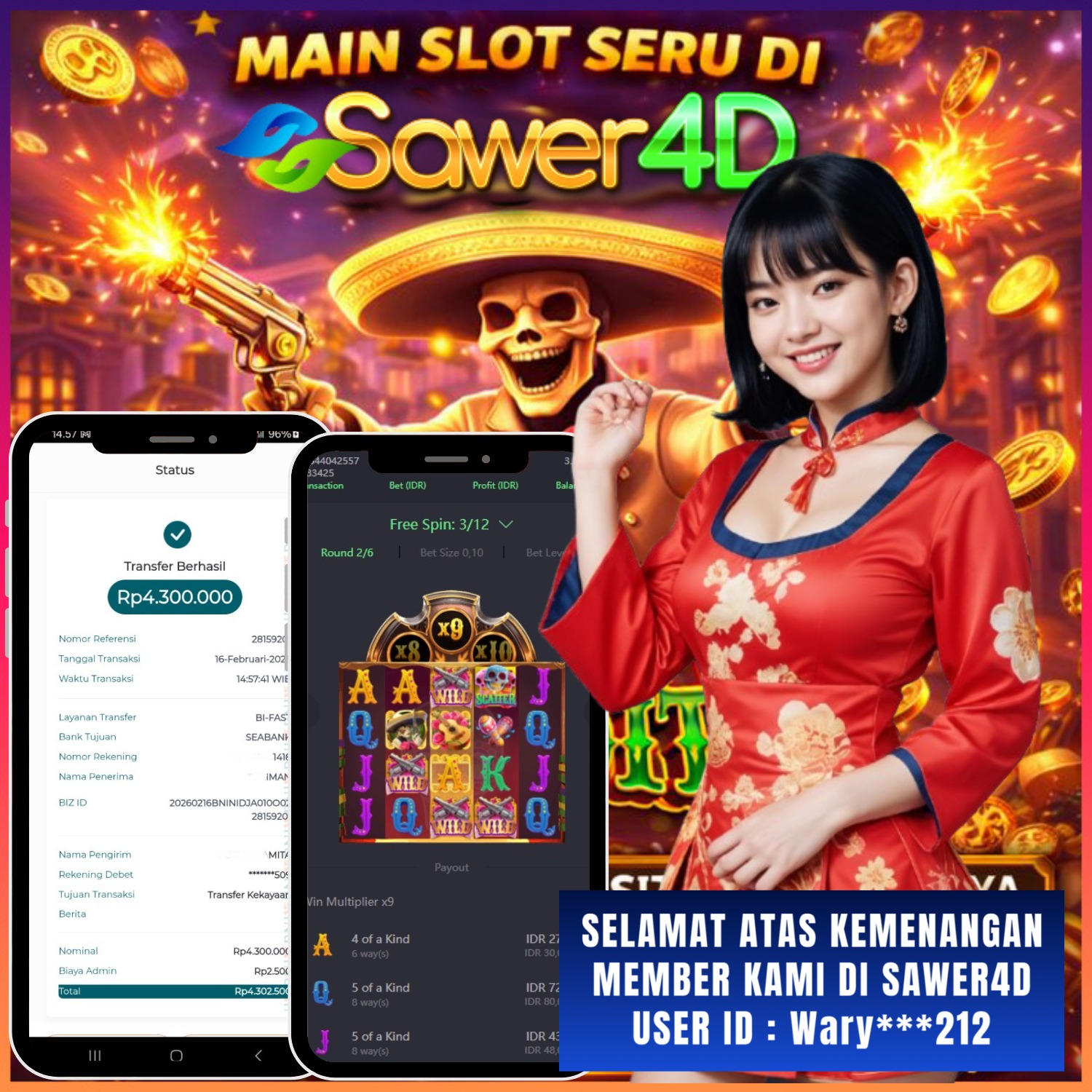 🤠 Wild Bandito lagi ngamuk! Wild muncul bertubi-tubi 💸 Kombinasi padat, hasilnya bikin deg-degan 🔥💰