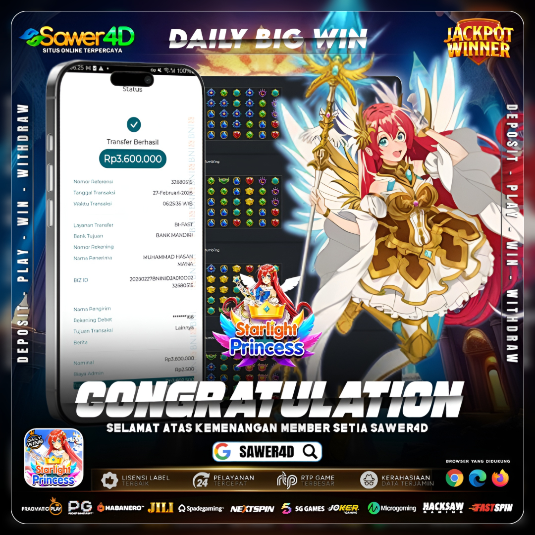 Perkalian terus naik, kombo nggak berhenti, sekali putar langsung bikin saldo melesat! 💸🚀 Hari ini sang putri bagi-bagi cuan tanpa ampun! 🌟🔥