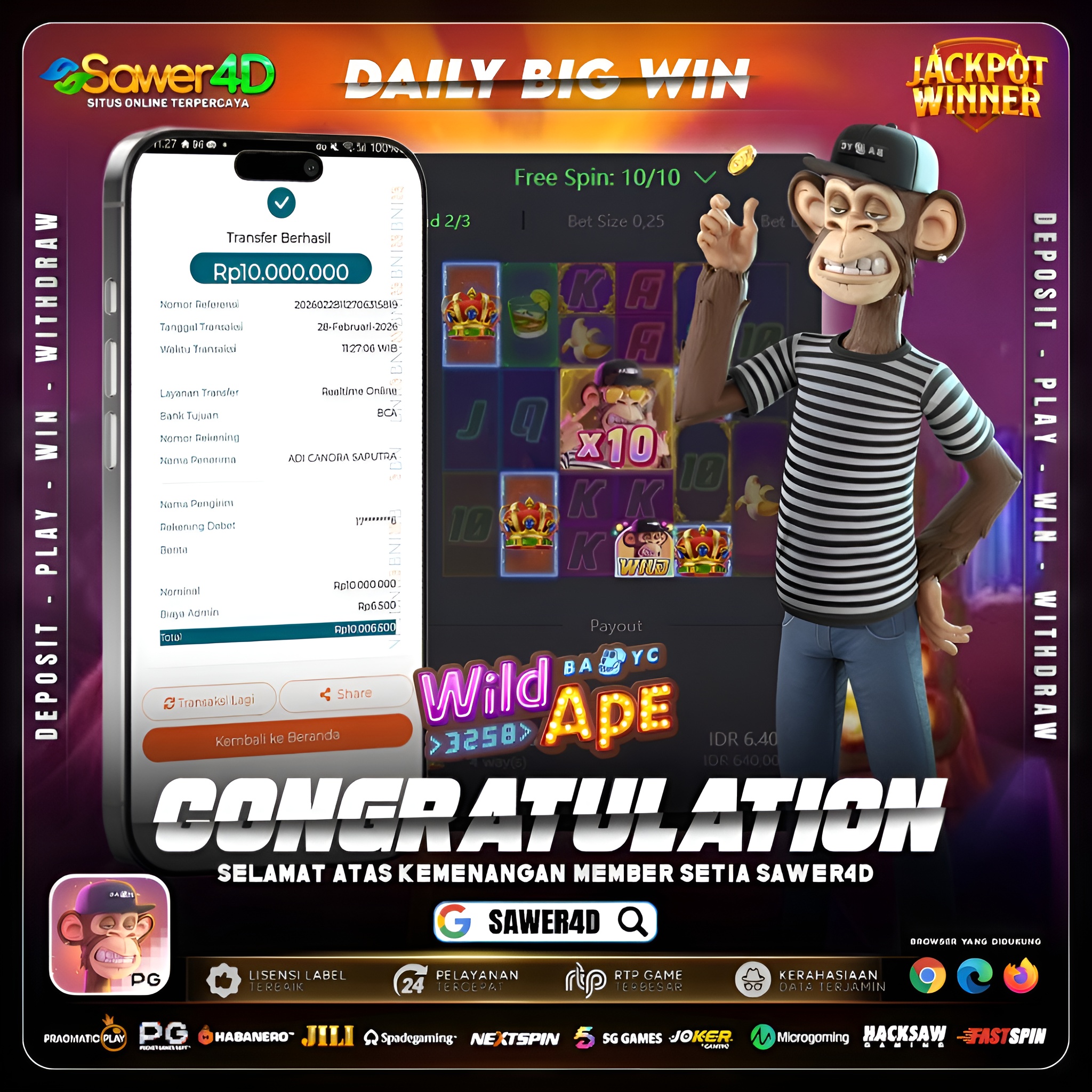 Modal tipis, hasil fantastis 💸 Sekali gas langsung auto panen kemenangan besar!