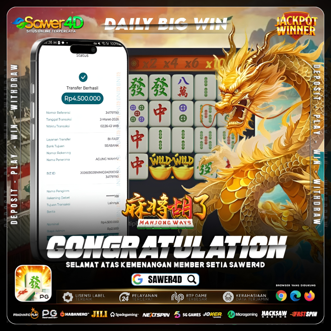 Main santai, hasil nggak santai 😎 Mahjong Ways 1 kasih kejutan manis malam ini! Sekali masuk, langsung auto senyum lebar!