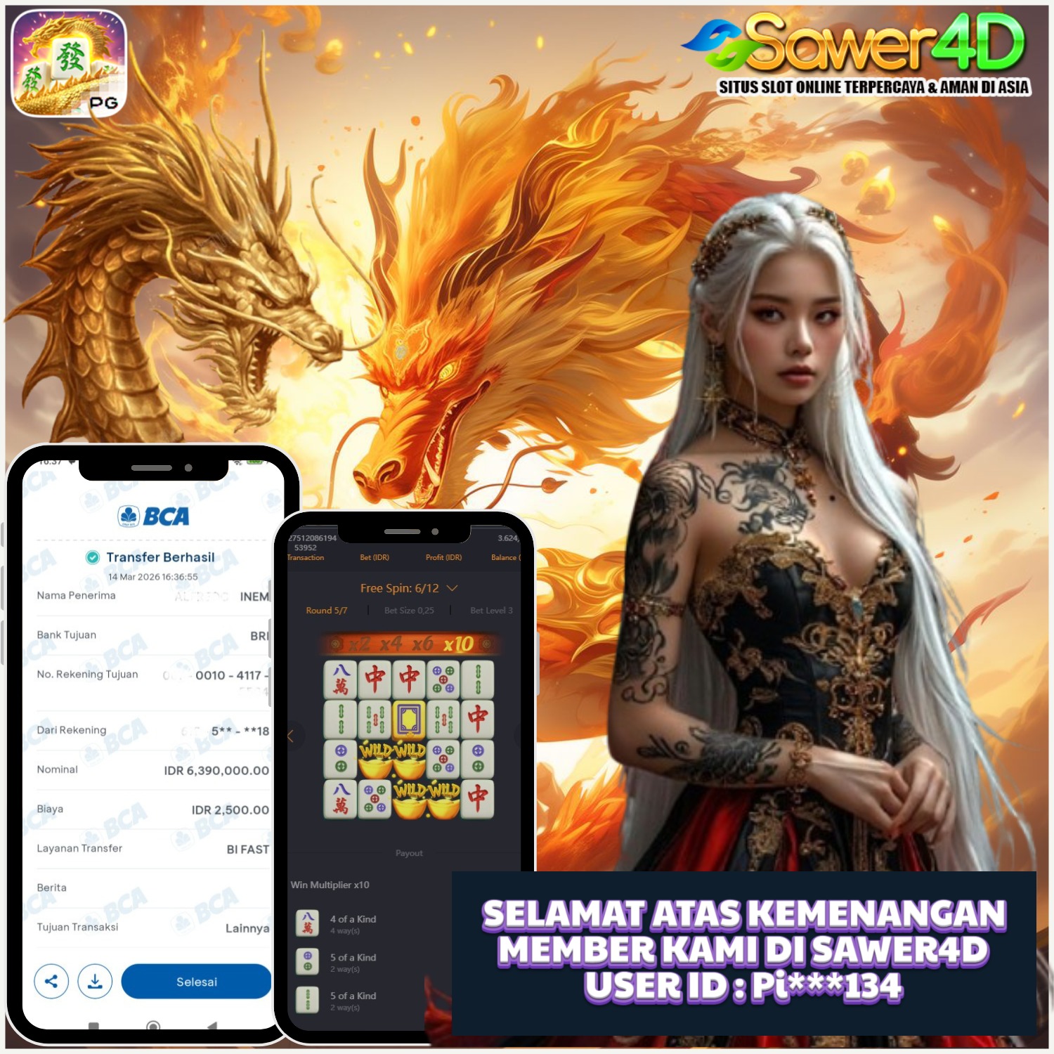 Kemenangan besar berhasil diraih di permainan Mahjong Ways 2, hasil putaran hari ini benar-benar luar biasa!