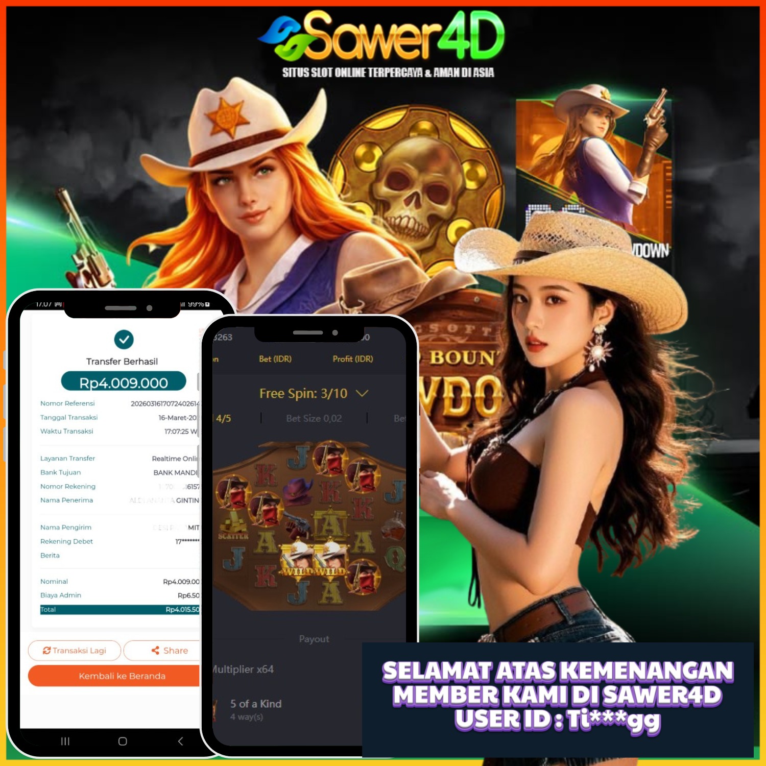 Wild muncul bertubi-tubi, kemenangan pun datang! Mantap! 🐎🔥