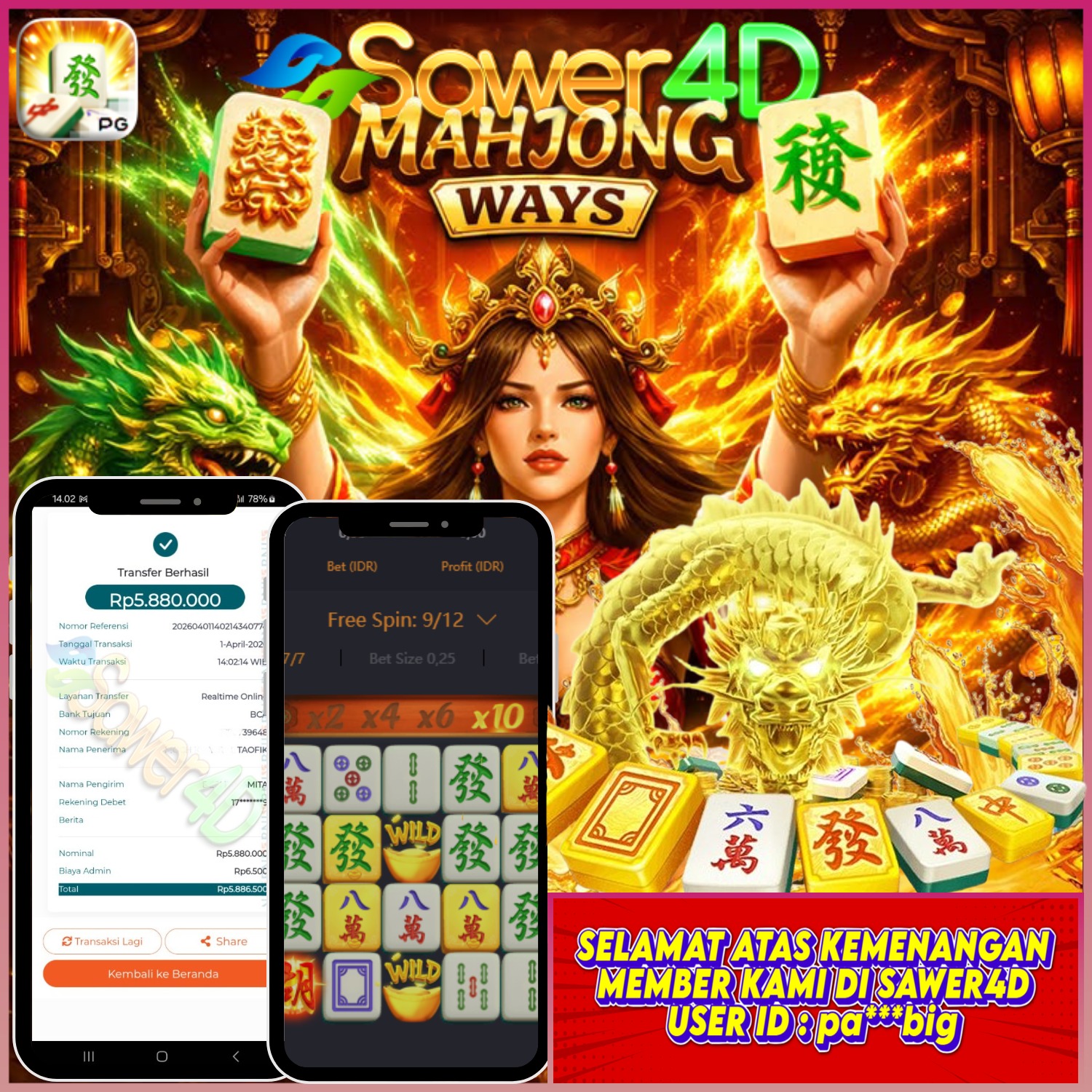 MAHJONG WAYS lagi panas 🔥 scatter turun beruntun, cuan langsung meledak bosku 💥💰