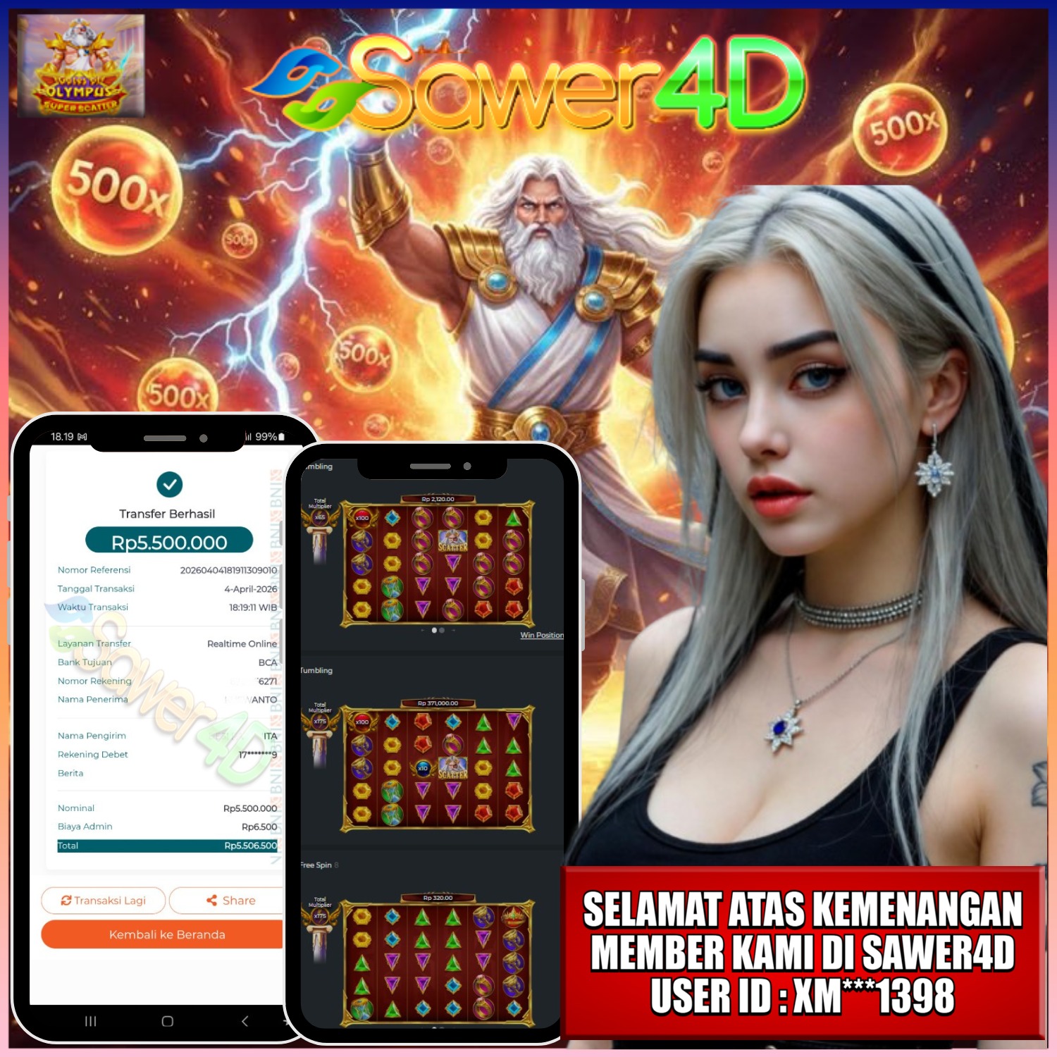 Gerbang Olympus kebuka ⚡🔥 Zeus kasih jalan, cuan langsung meledak bosku 💥💰