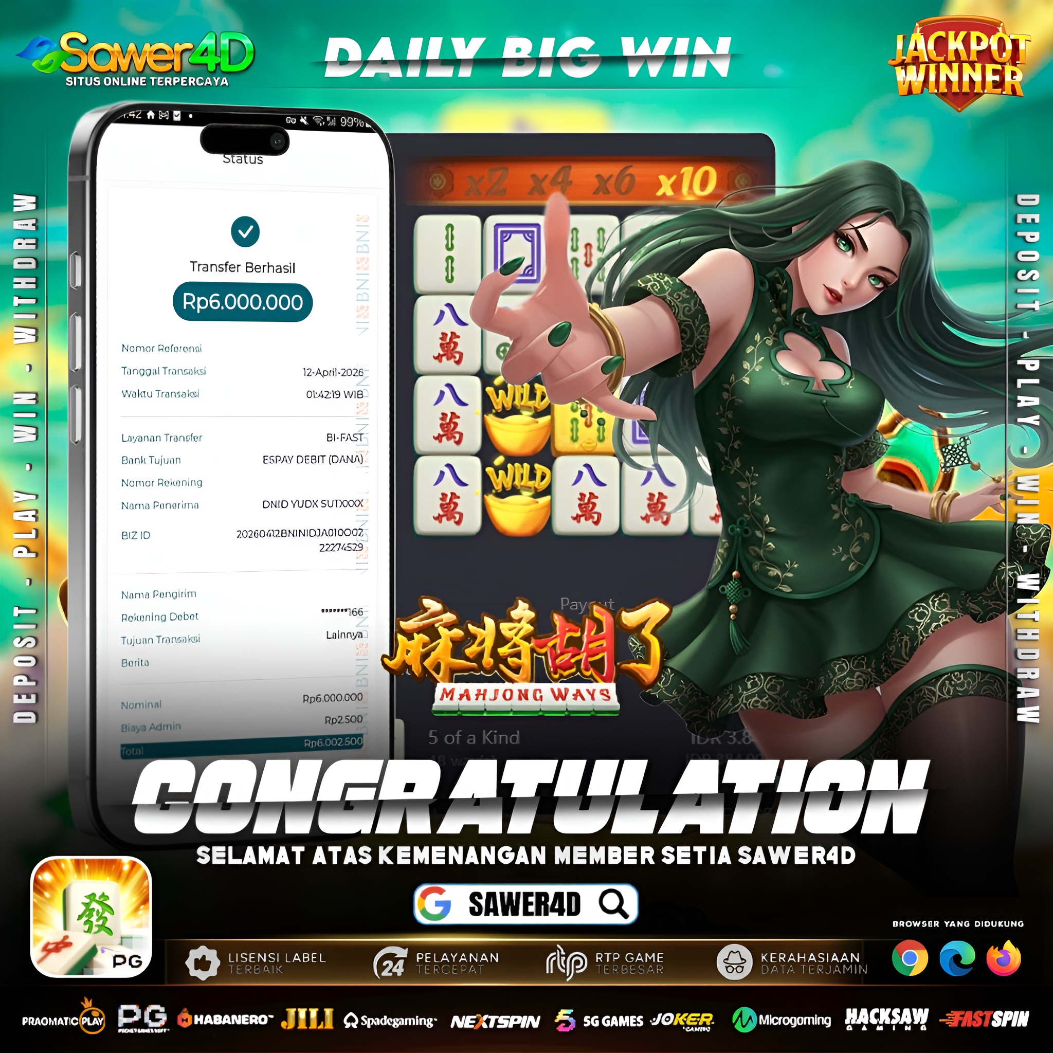 💰 WD 6 JUTA LANCAR TANPA KENDALA! Dari modal tipis bisa tembus cuan tebal 💸