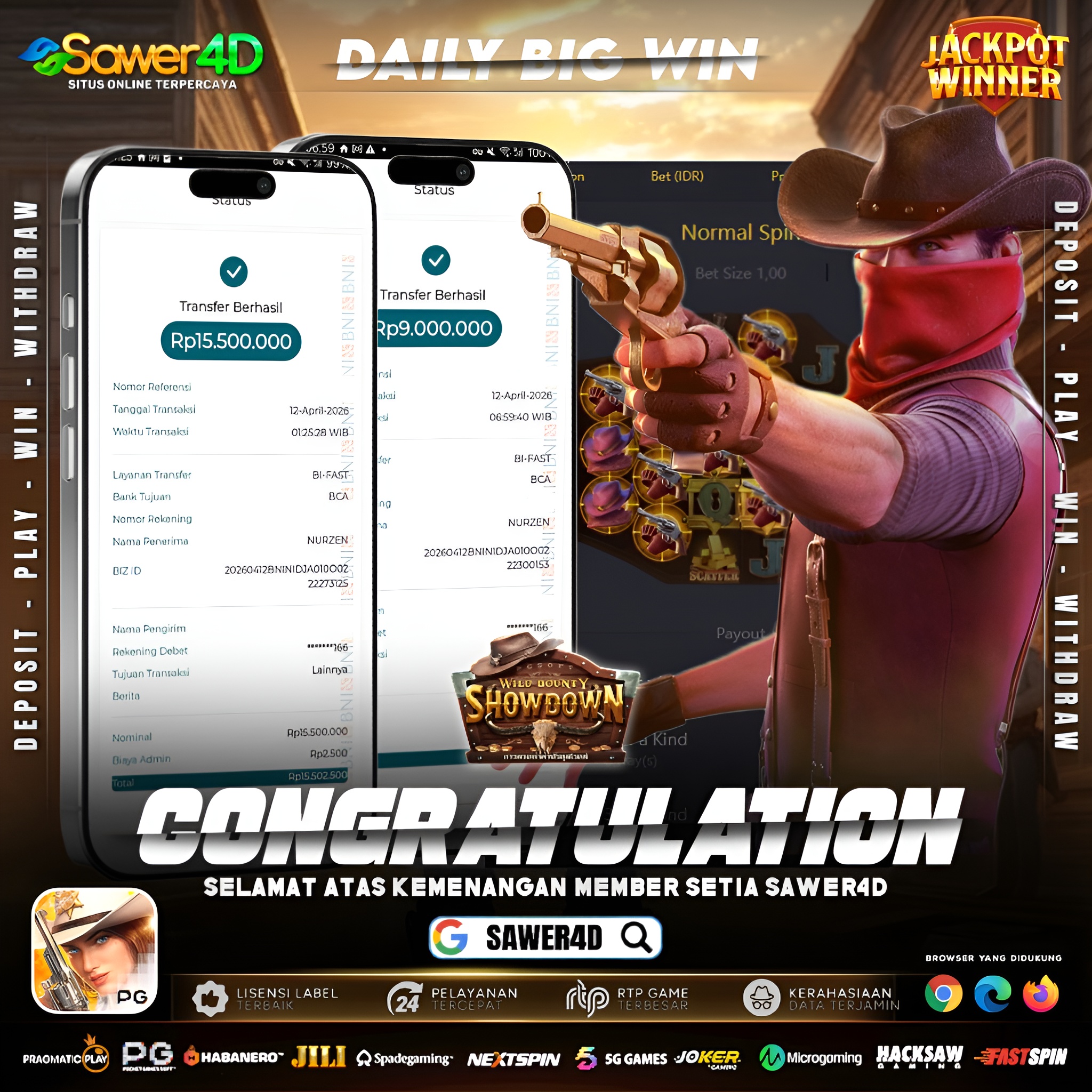 Gak ada angin, gak ada hujan… langsung dihajar max win! 🤯 Modal santai, hasilnya bikin senyum sampe pagi 😎 💰 WD 24,5 JUTA LUNAS TANPA DRAMA!