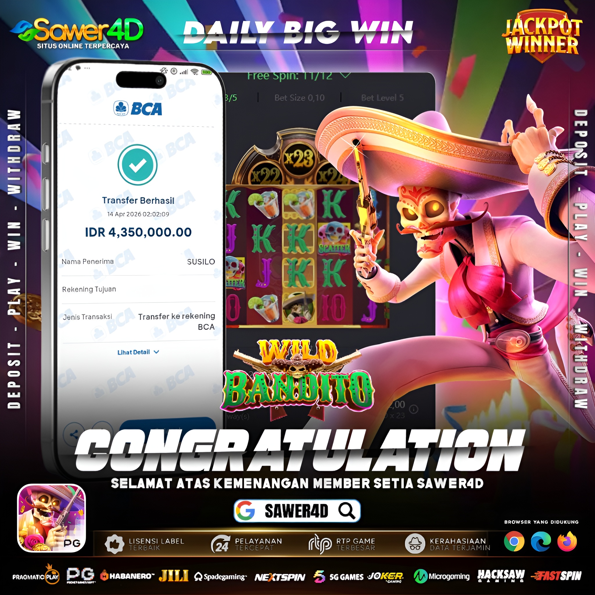 Dari modal biasa jadi hasil luar biasa 😎 Rezeki emang nggak kemana kalau lagi di jalurnya! 🔥