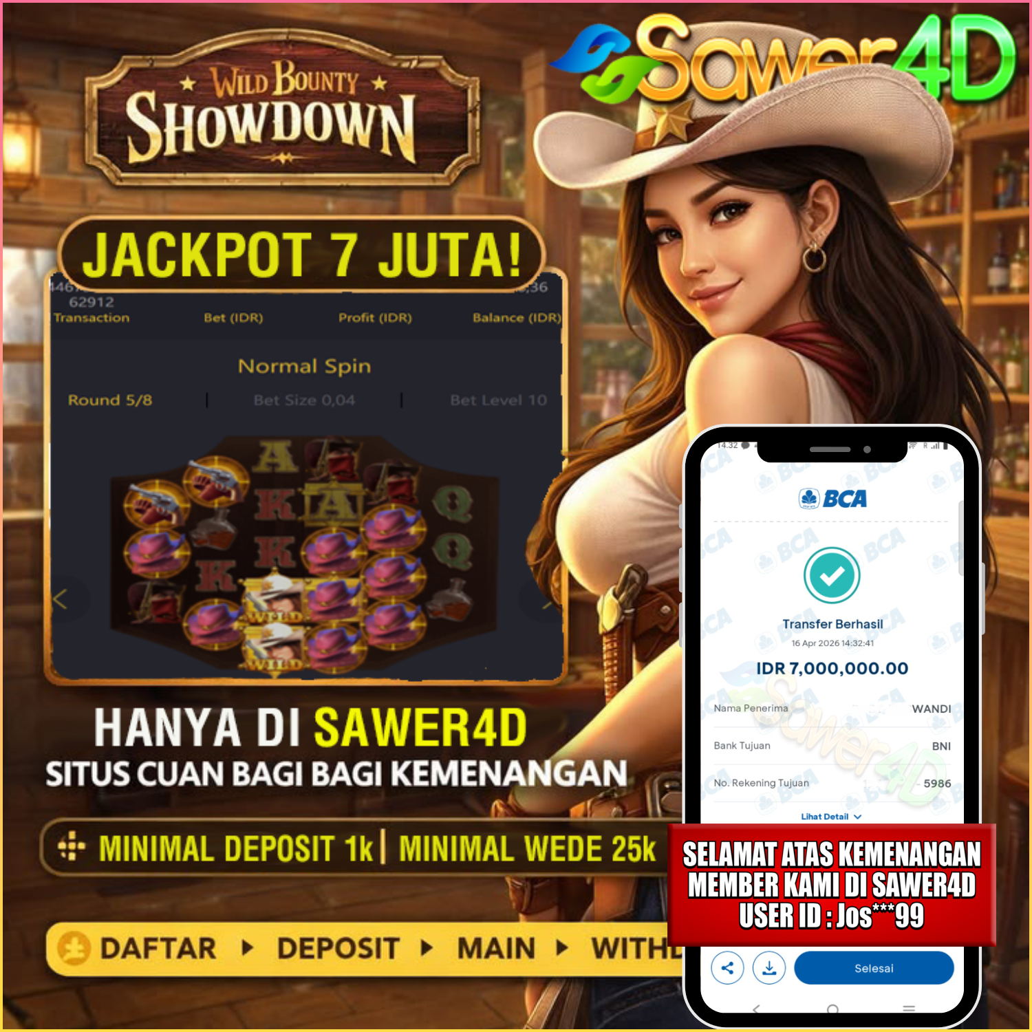Wild Bounty Showdown memberikan kejutan yang fantastis 😎hanya dengan Modal minimum Menangnya premium 💰💰