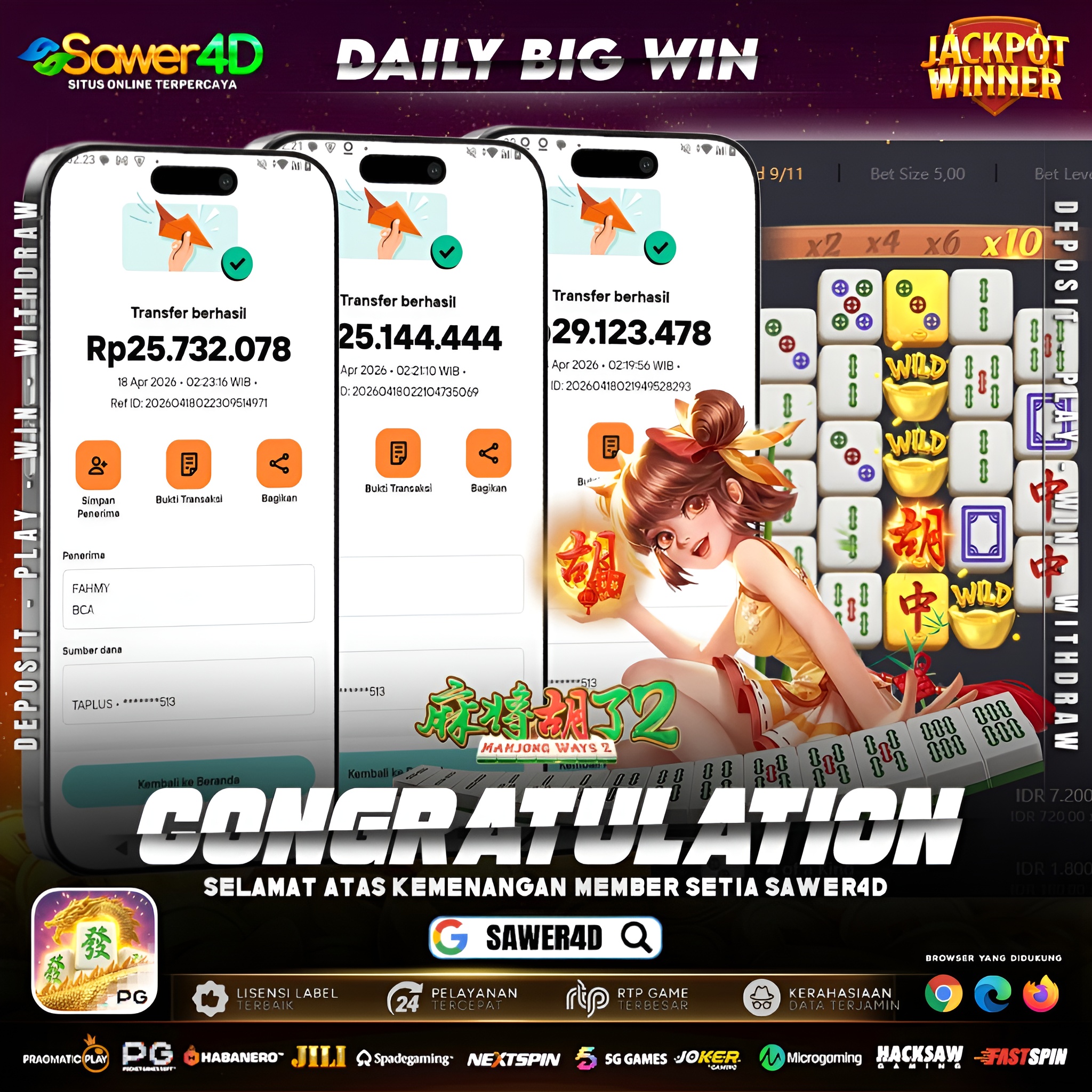Setiap spin makin panas, wild berjejer tanpa ampun 🚀 Mahjong Ways 2 lagi bener-bener gacor parah hari ini!