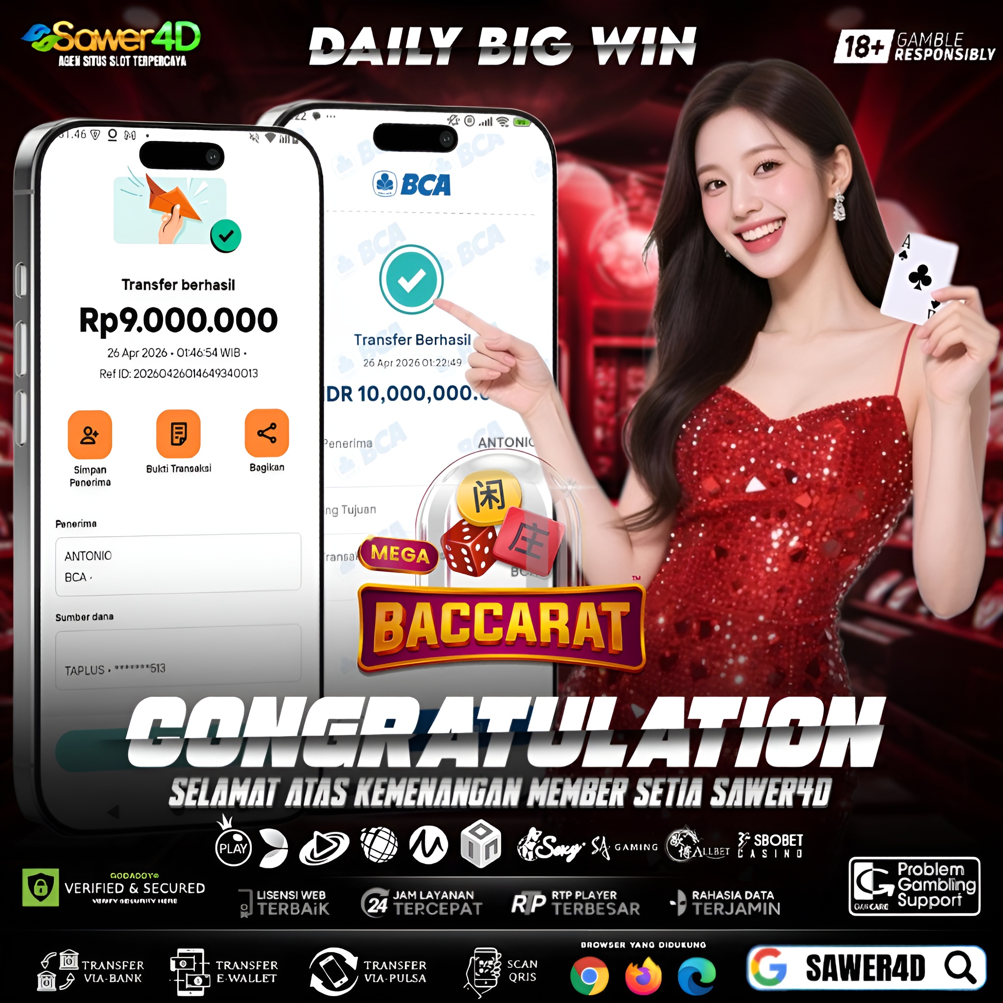 Sekali momen, langsung tembus 19 juta 🚀 Elegan dalam permainan, maksimal dalam kemenangan 🎯