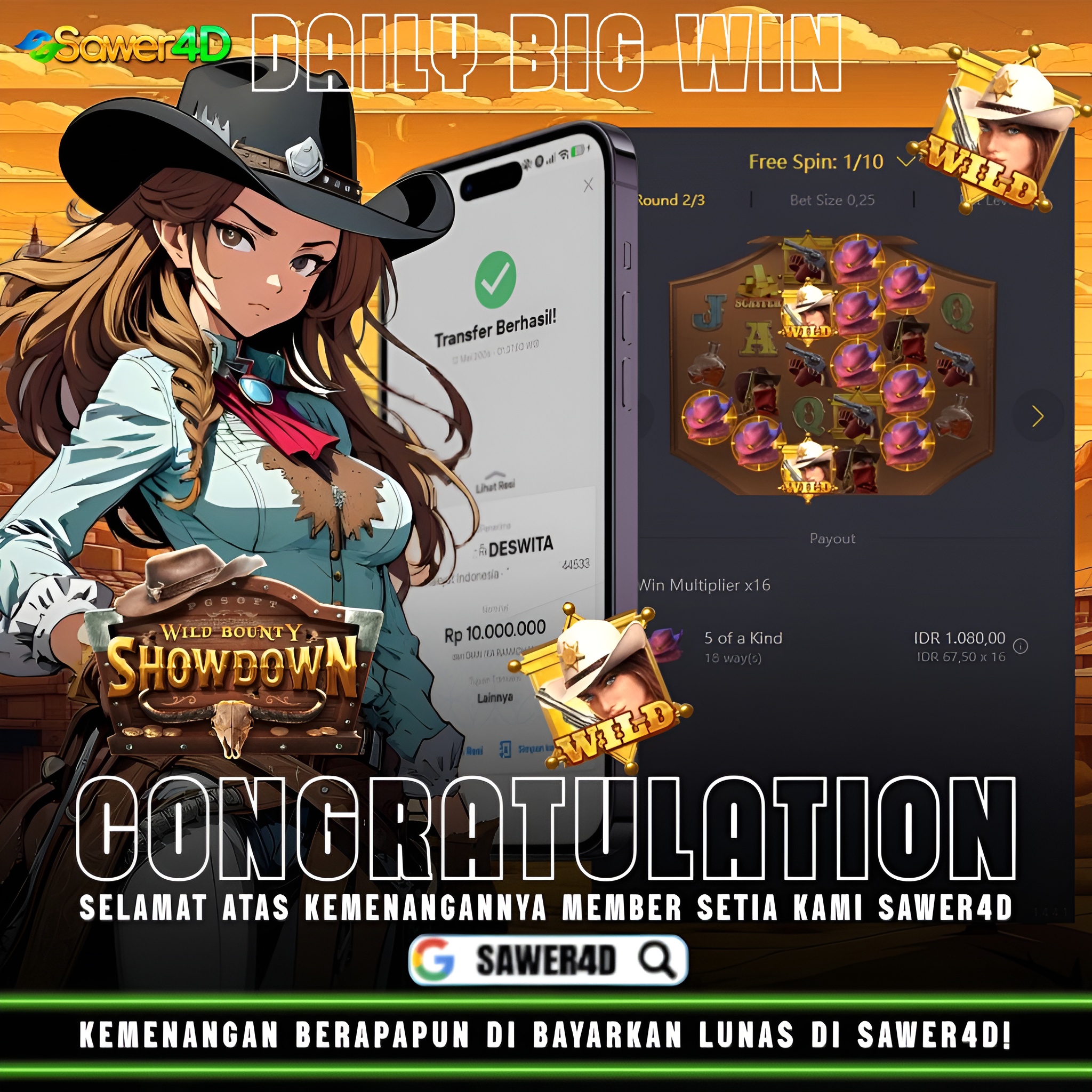 Wild Bounty Showdon Mulai Menunjukkan Aksinya Kembali