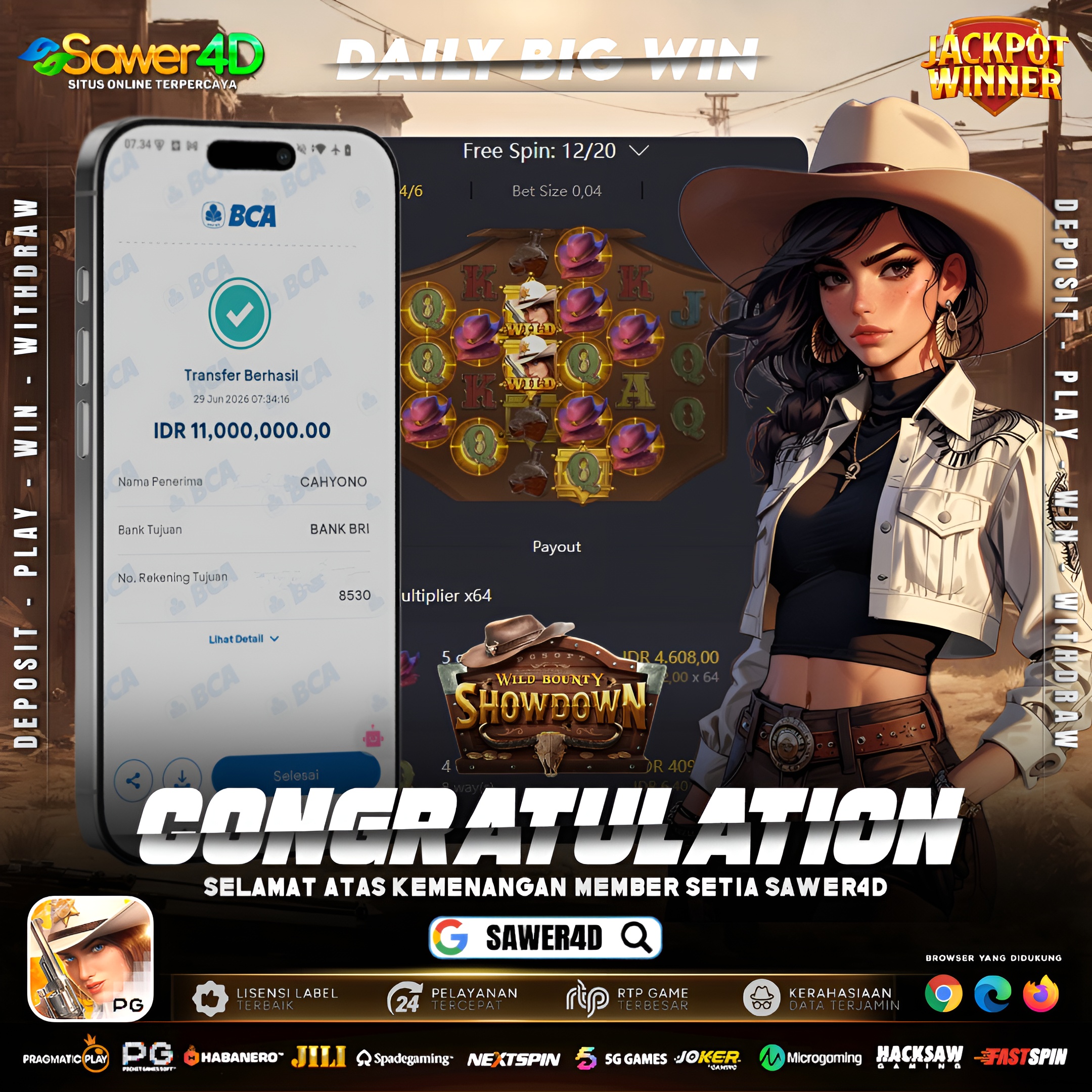 WILD BOUNTY SHOWDON MULAI BERAKSI 🔥