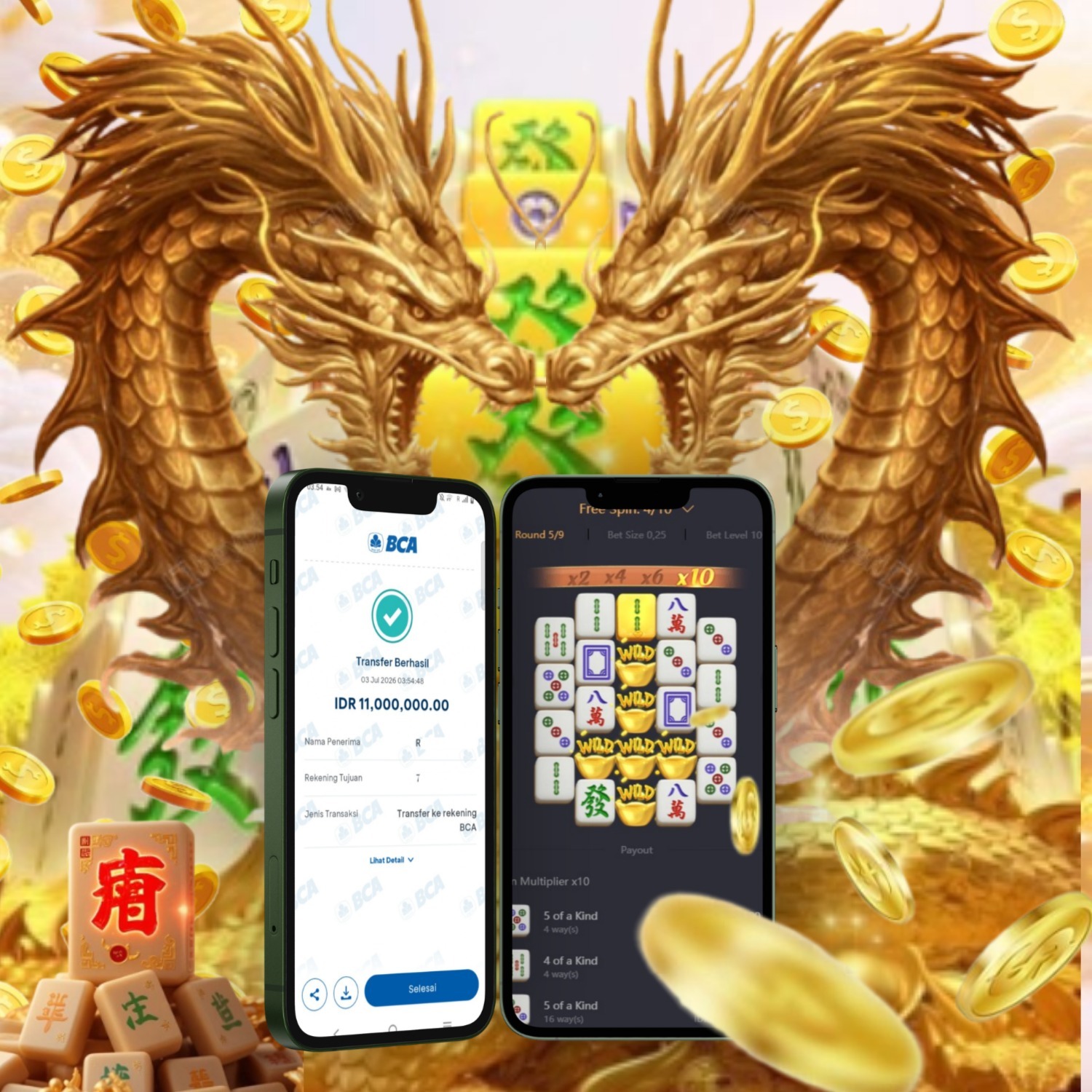Mahjong Ways 2 lagi gacor! Wild beruntun bikin kemenangan terus bertambah! 💰🔥