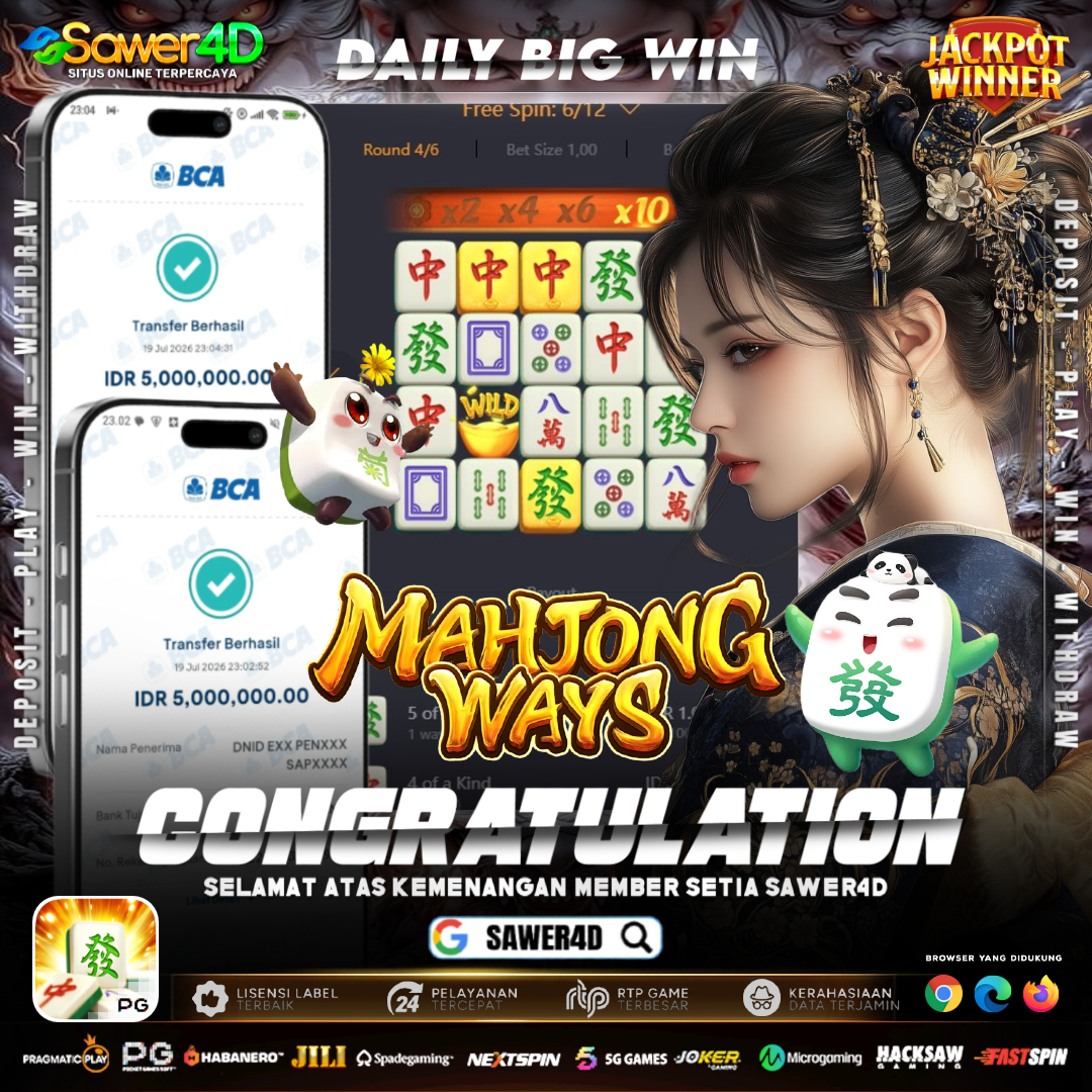 MAHJONG WAYS KEMBALI DI GEMPARKAN DENGAN KEMENANGAN BESARNYA!!!