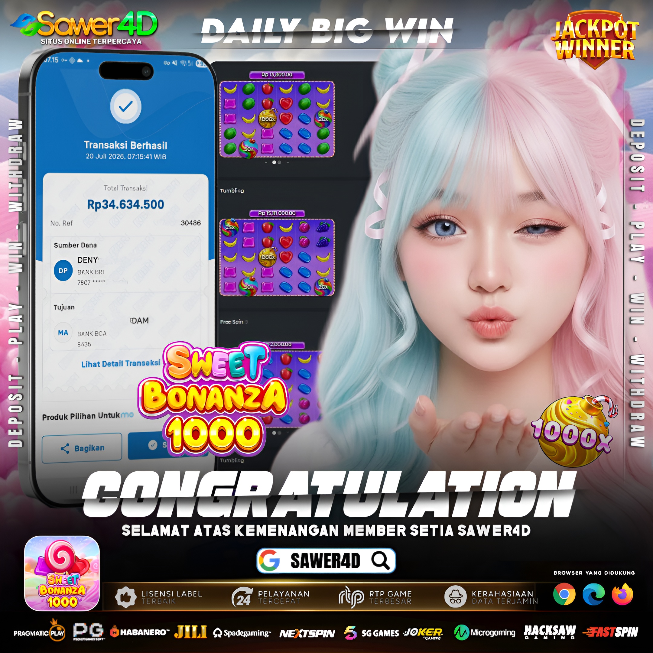 SWEET BONANZA 1000 LAGI LAGI MERESAHKAN BOSKU....!!!