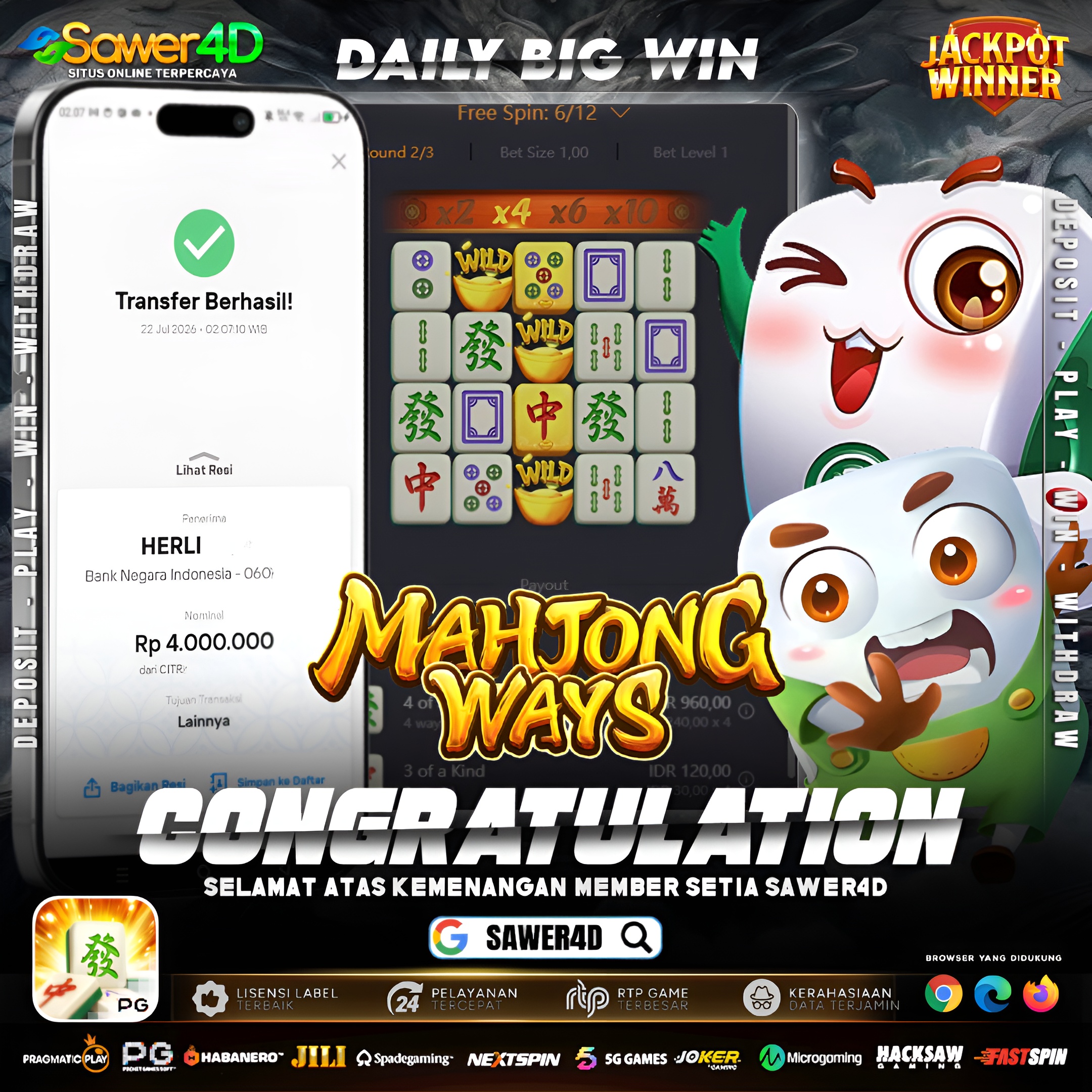 MAHJONG WAYS LAGI LAGI MENUNJUKAN AKSINYA !!