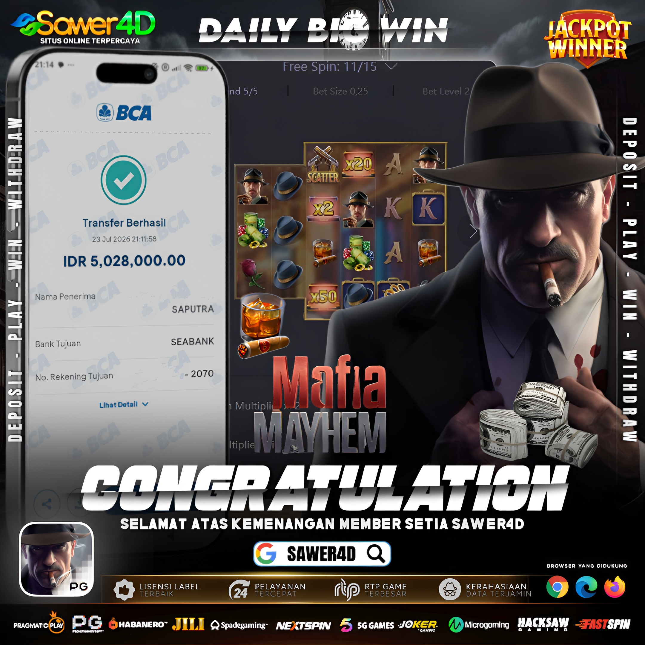 MAFIA MAYHEM MEMBERIKAN KEJUTAN DENGAN PERKALIAN BESARNYA!!
