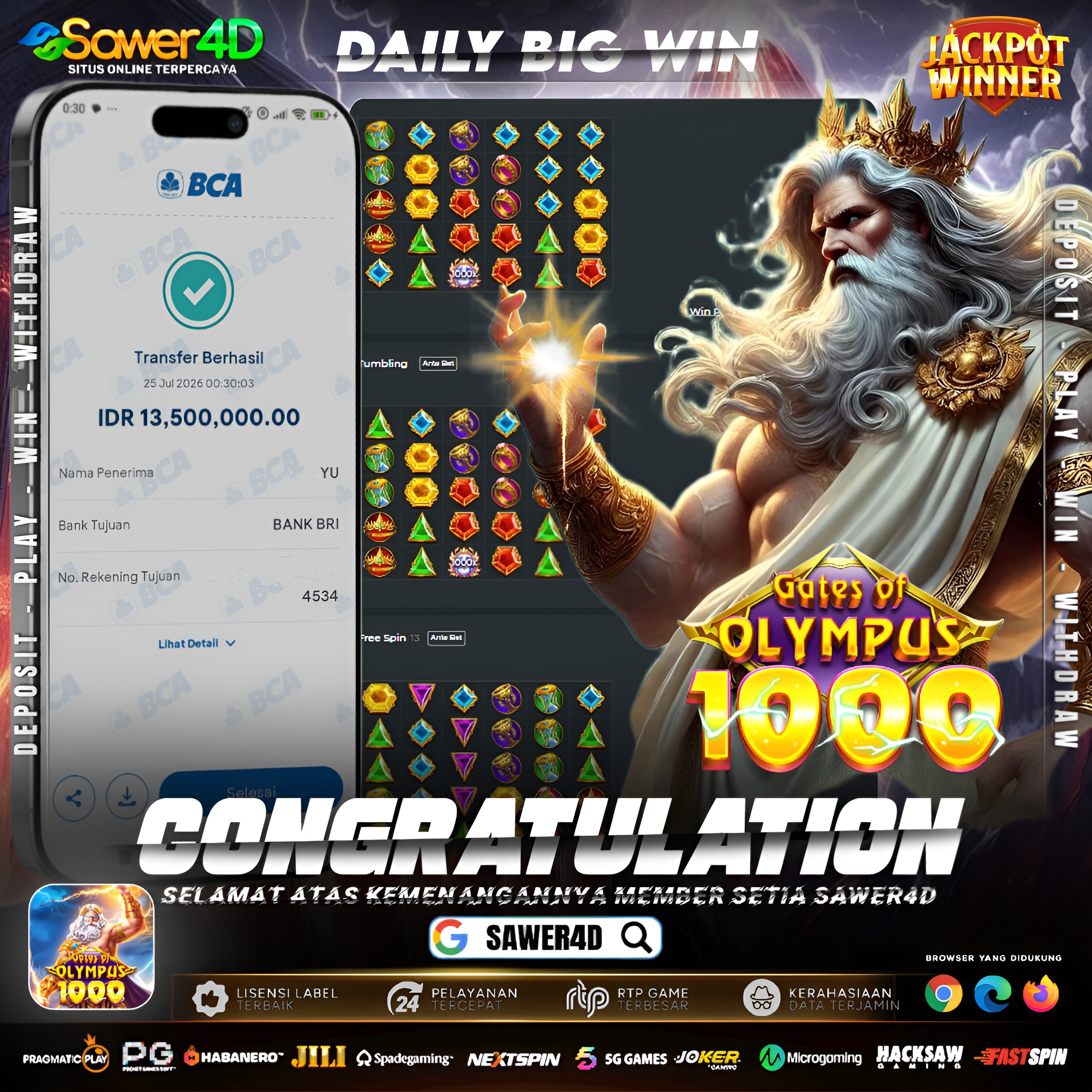 ZEUS MENGAMUK... PETIR X1000 PUN DI TURUNKAN!!!