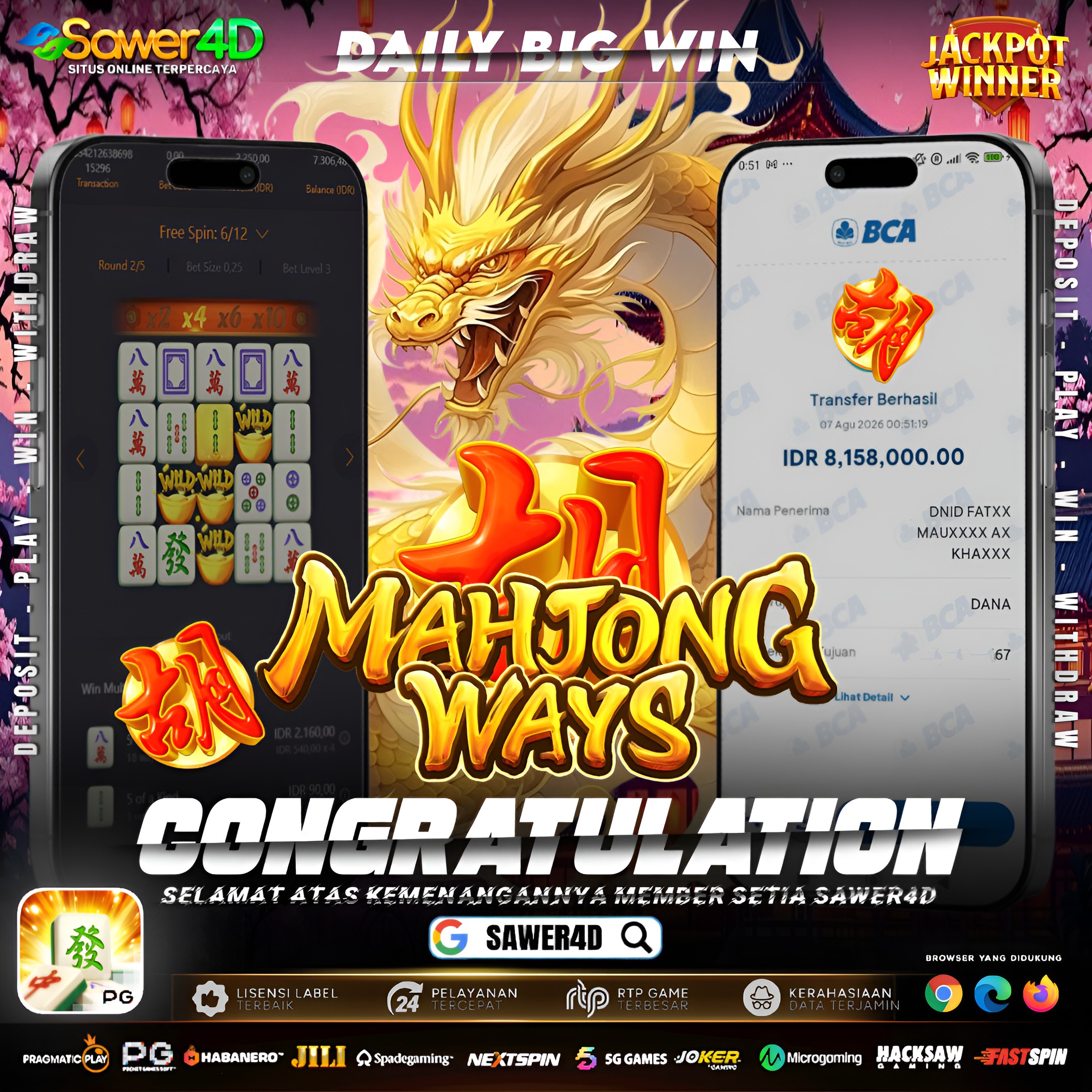 MAHJONG WAYS LAGI GACOR BANGET NICH.....