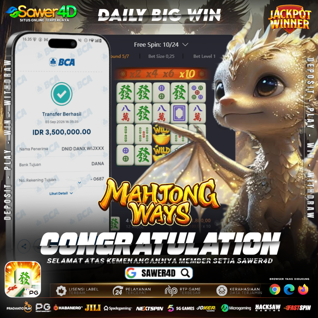 MAHJONG WAYS MEMBERIKAN PECAHAN SELAYAR..AUTO JP..!!!