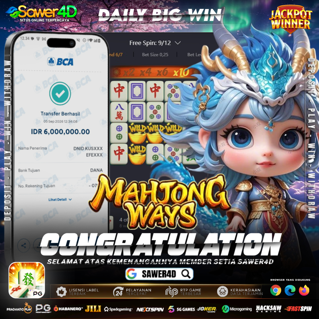 MAHJONG WAYS SELALU MEMBERIKAN KEMENANGAN YANG SPEKTAKULER...