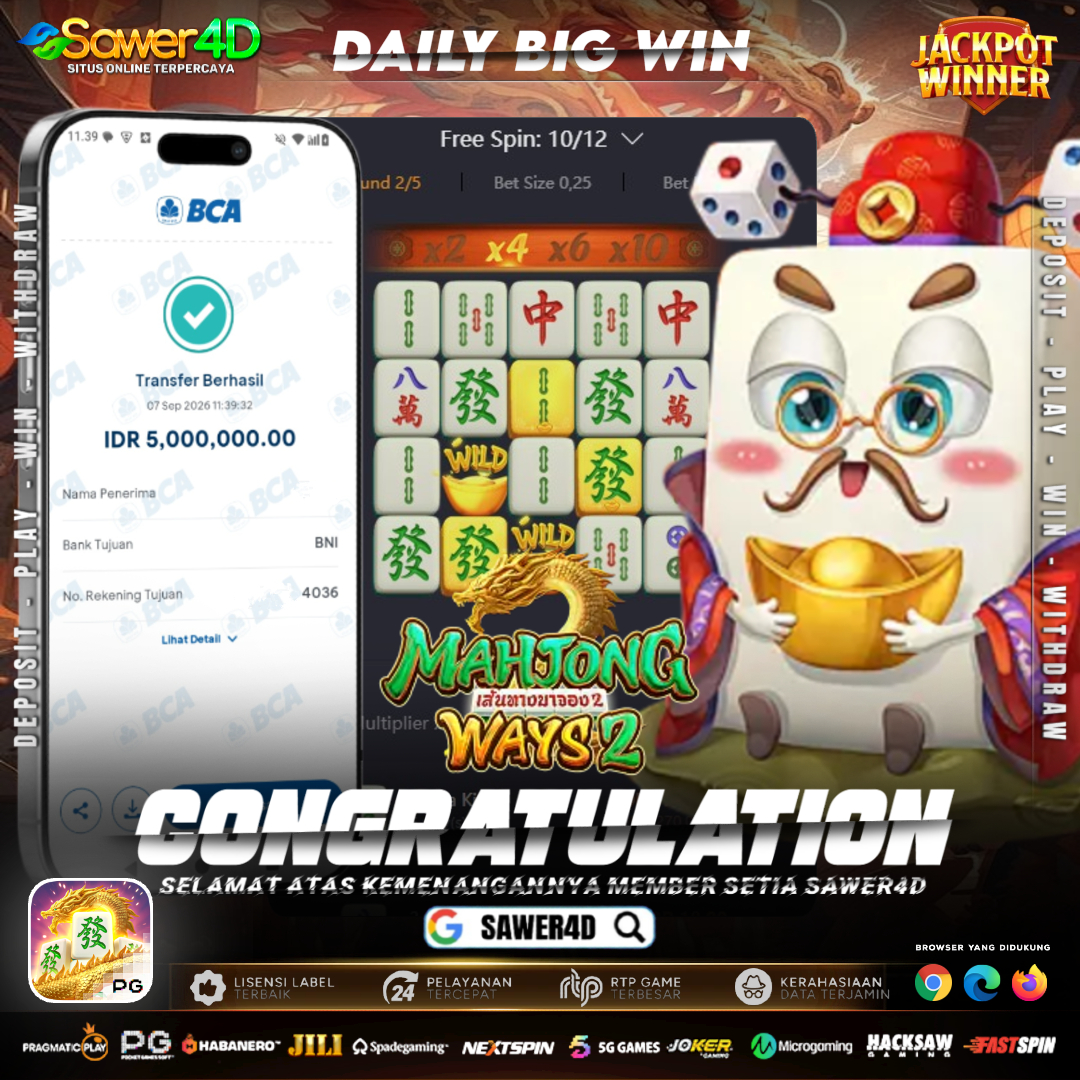 KEMENANGAN TAK TERTAHANKAN BERTUBI TUBI DI MAHJONG WAYS 2 SAWER4D....