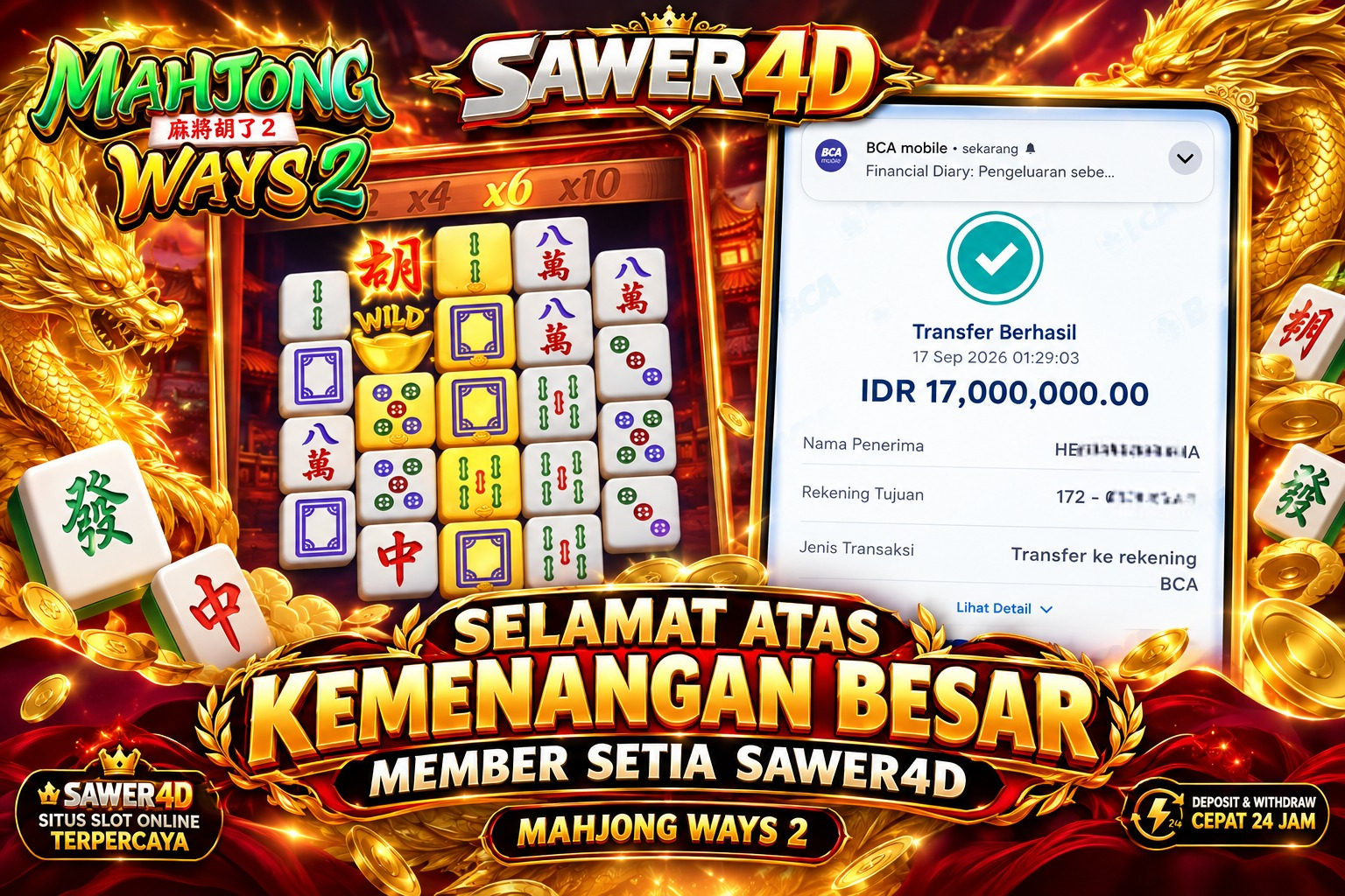 👏 GG banget bosku! Permainan luar biasa dan akhirnya berbuah kemenangan!