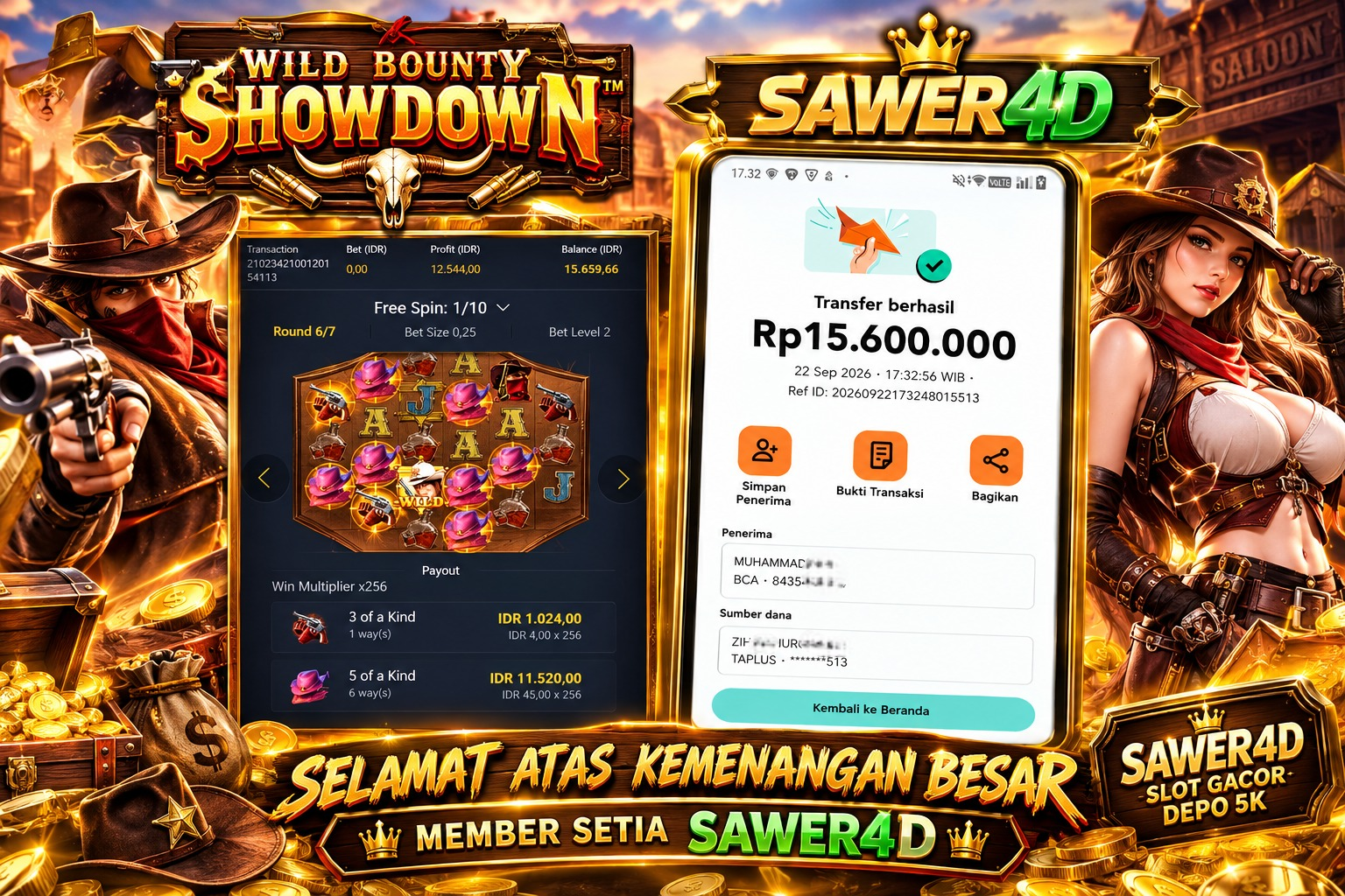 SELEMAAT ATAS KEMENANGAN BESAR, ga butuh waktu lama, ga butuh modal banyak, silahkan buktikan sendirii!!